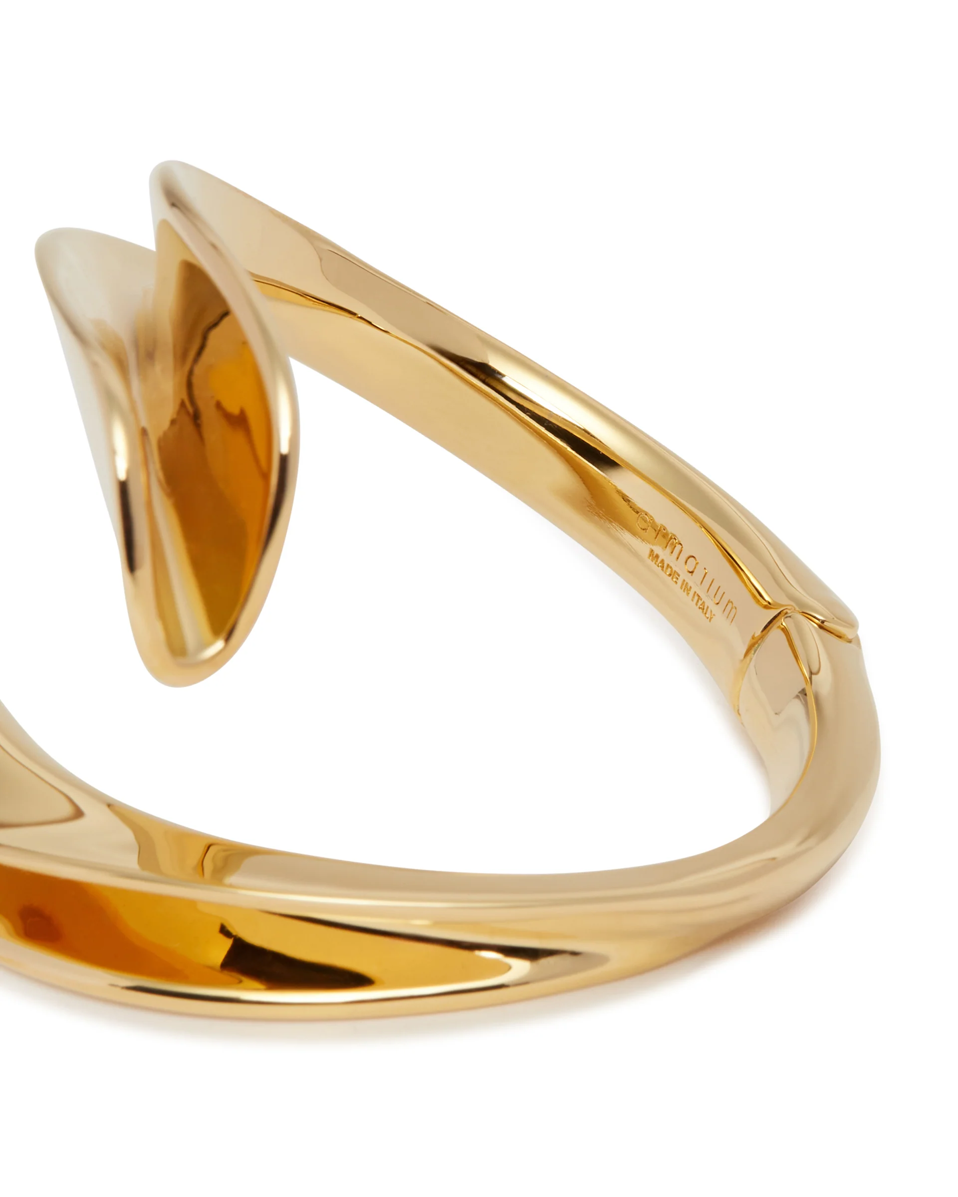 Bracciale Rigido Torchon Dorato - Image 4