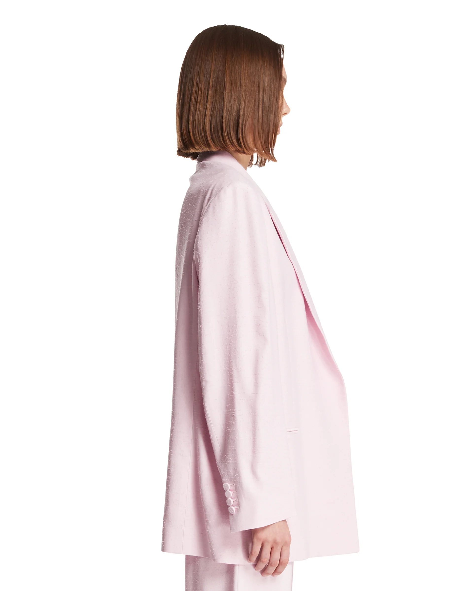 Giacca Rea In Viscosa Rosa - Image 4