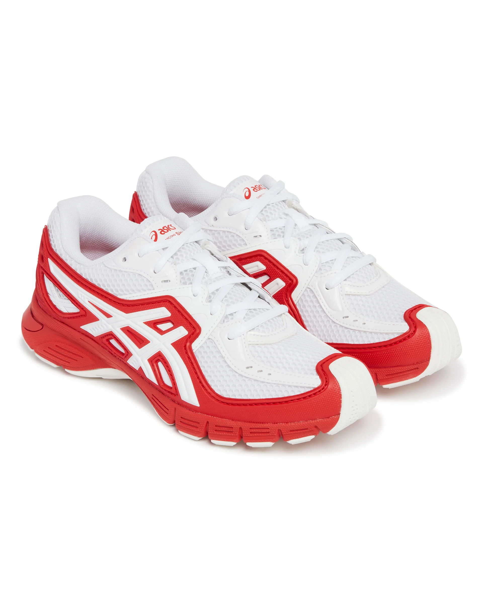 Comme des Garcons Shirt x Asics Sneakers Gel Bianche e Rosse - Image 4