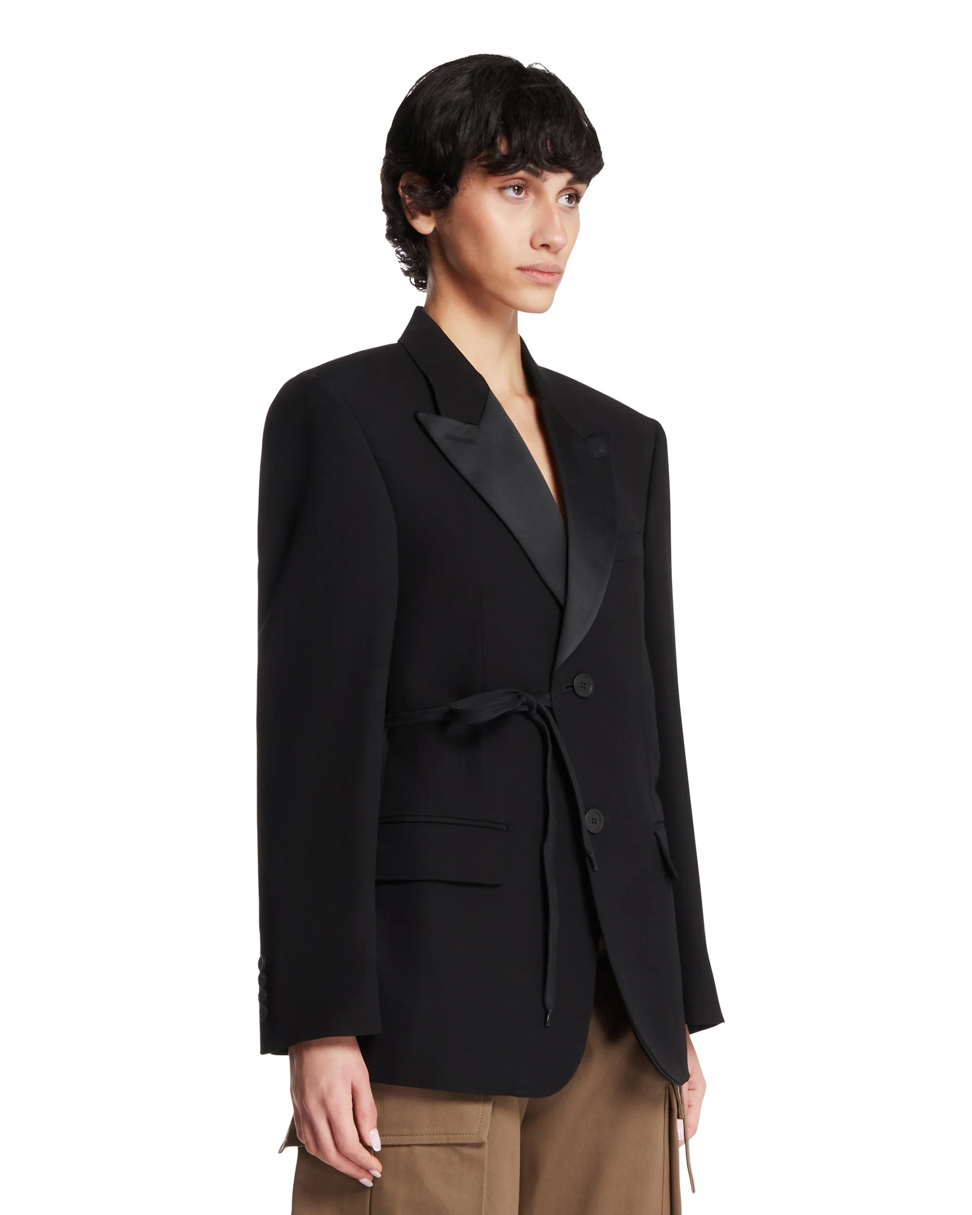 Blazer Con Lacci Nero - Image 2