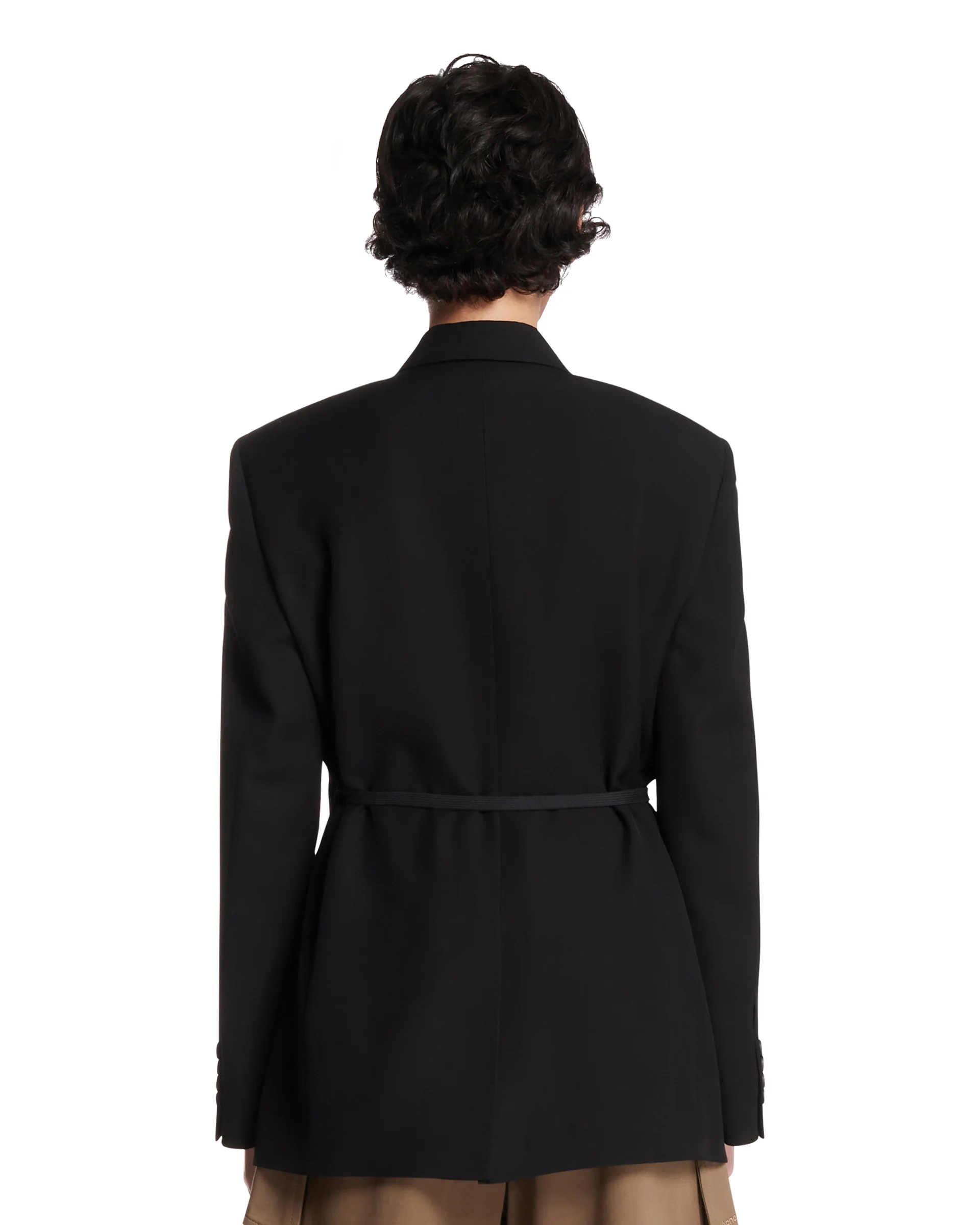 Blazer Con Lacci Nero - Image 5