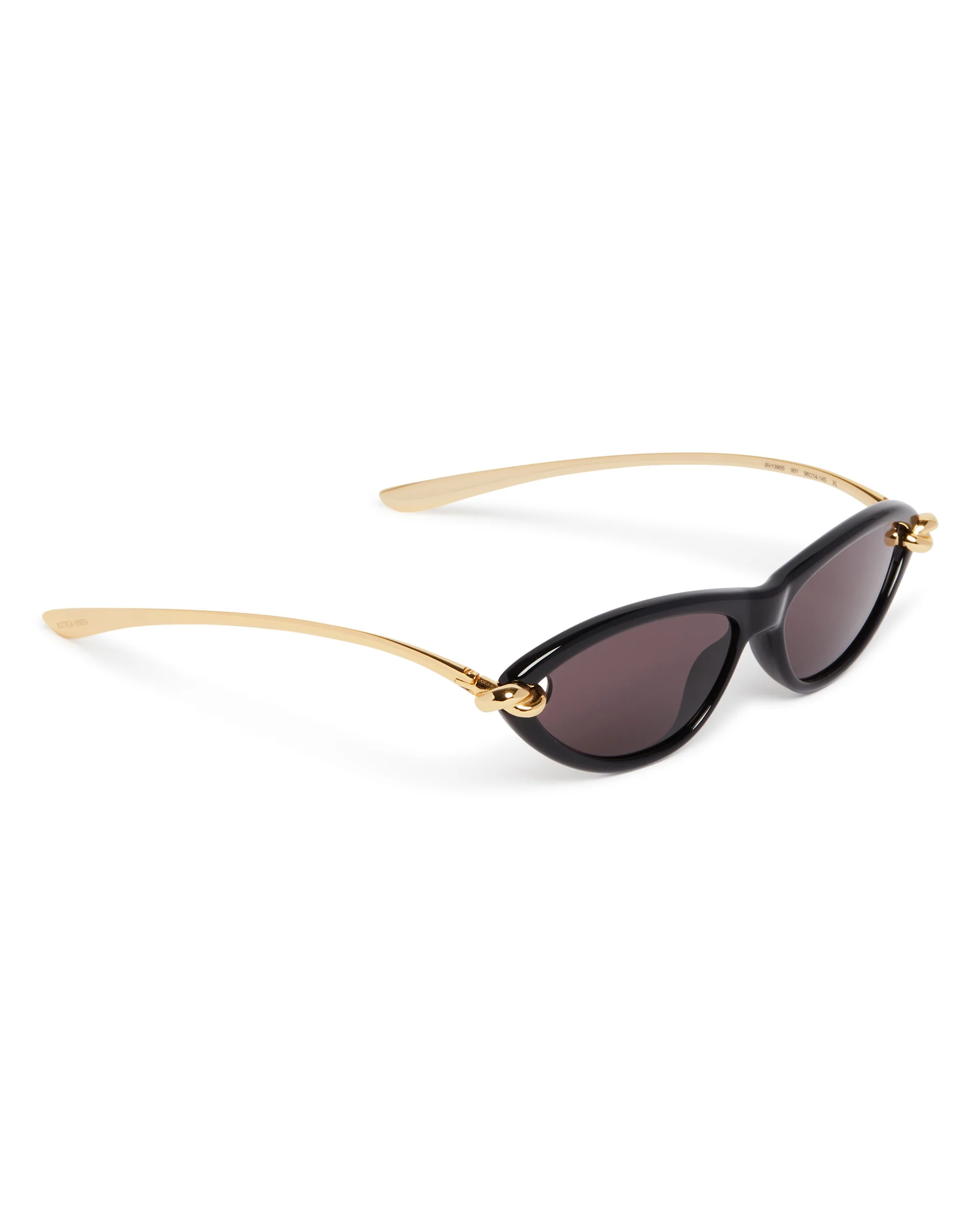 Occhiali Da Sole Cat-eye Knot Neri - Image 4