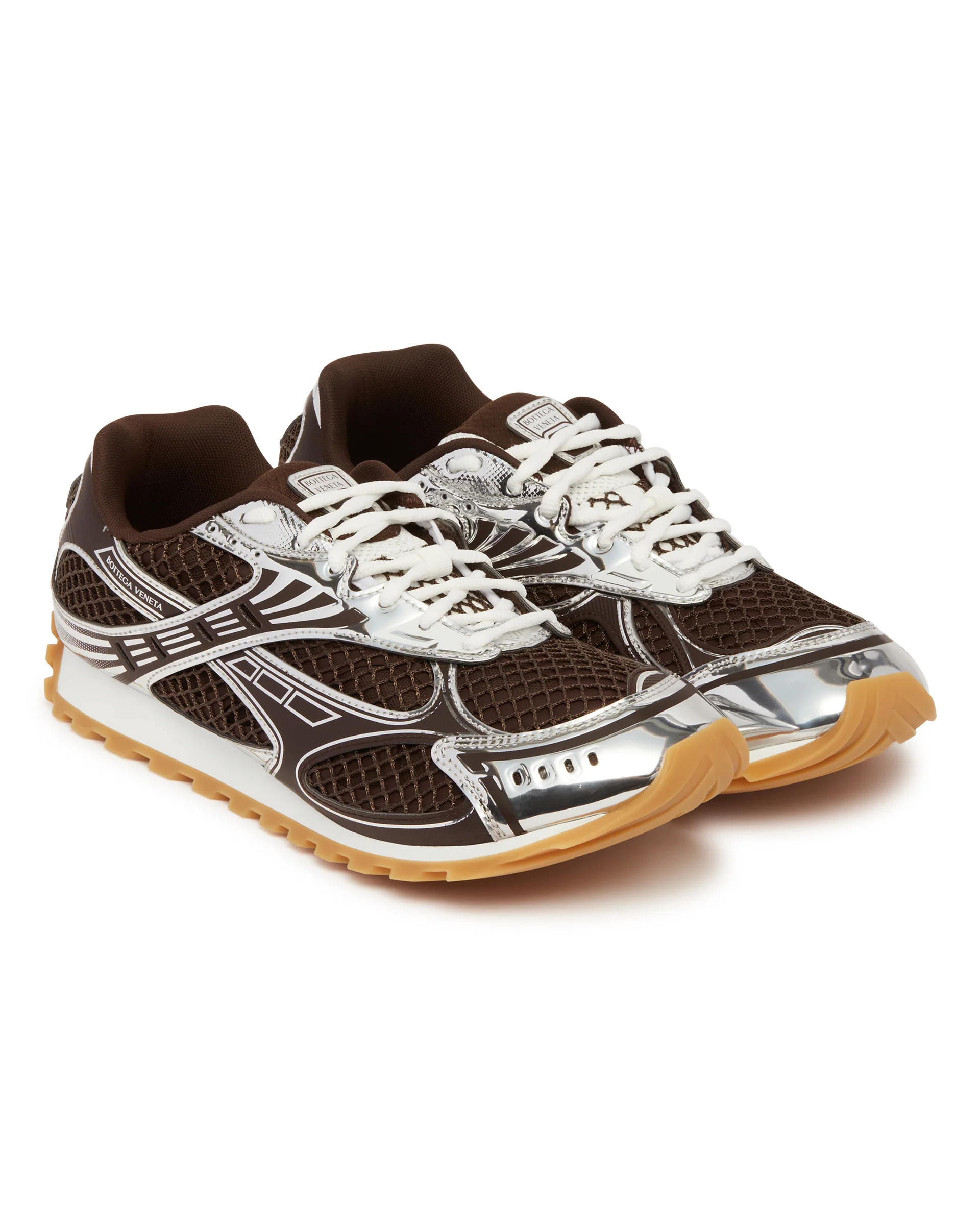 Brown Orbit Sneakers - Image 4