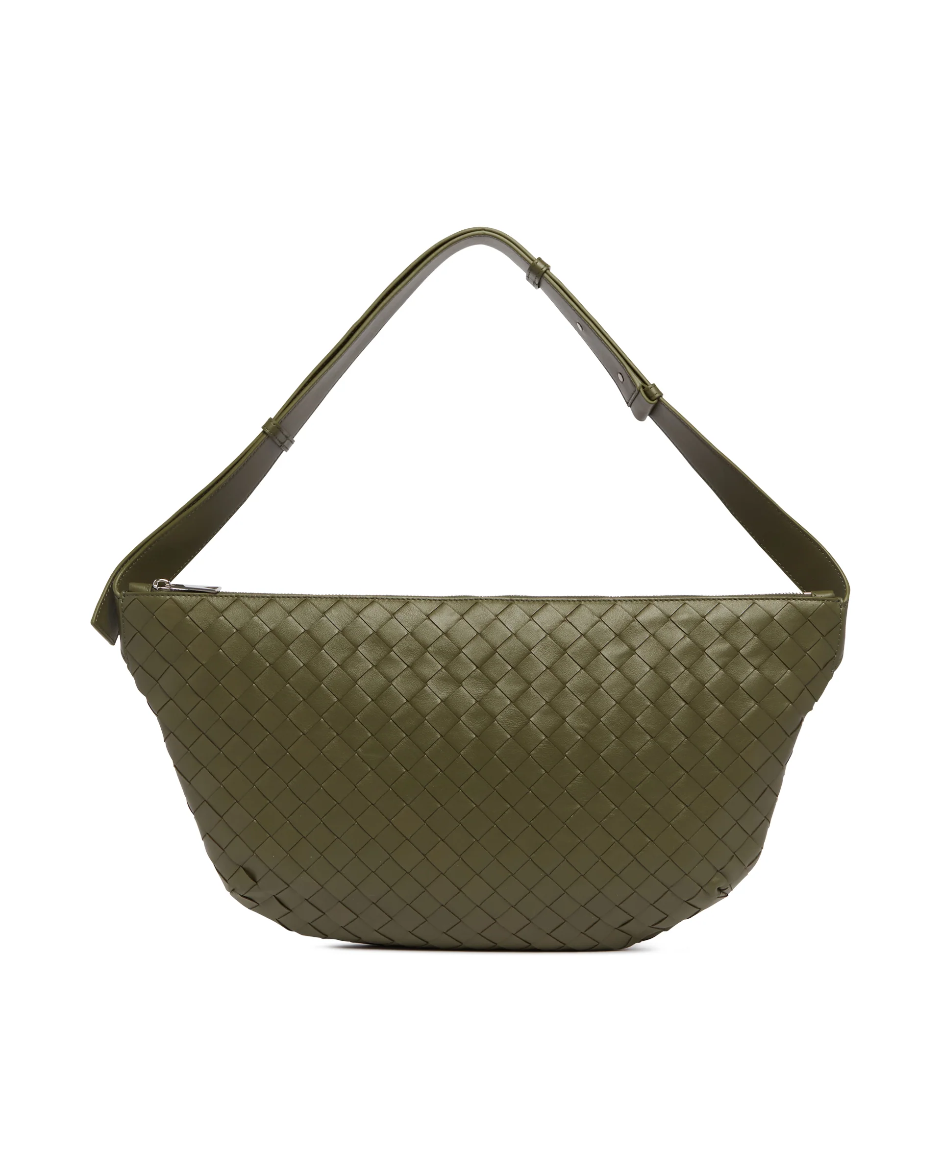 Borsa Intrecciato Day Sling Verde - Image 2