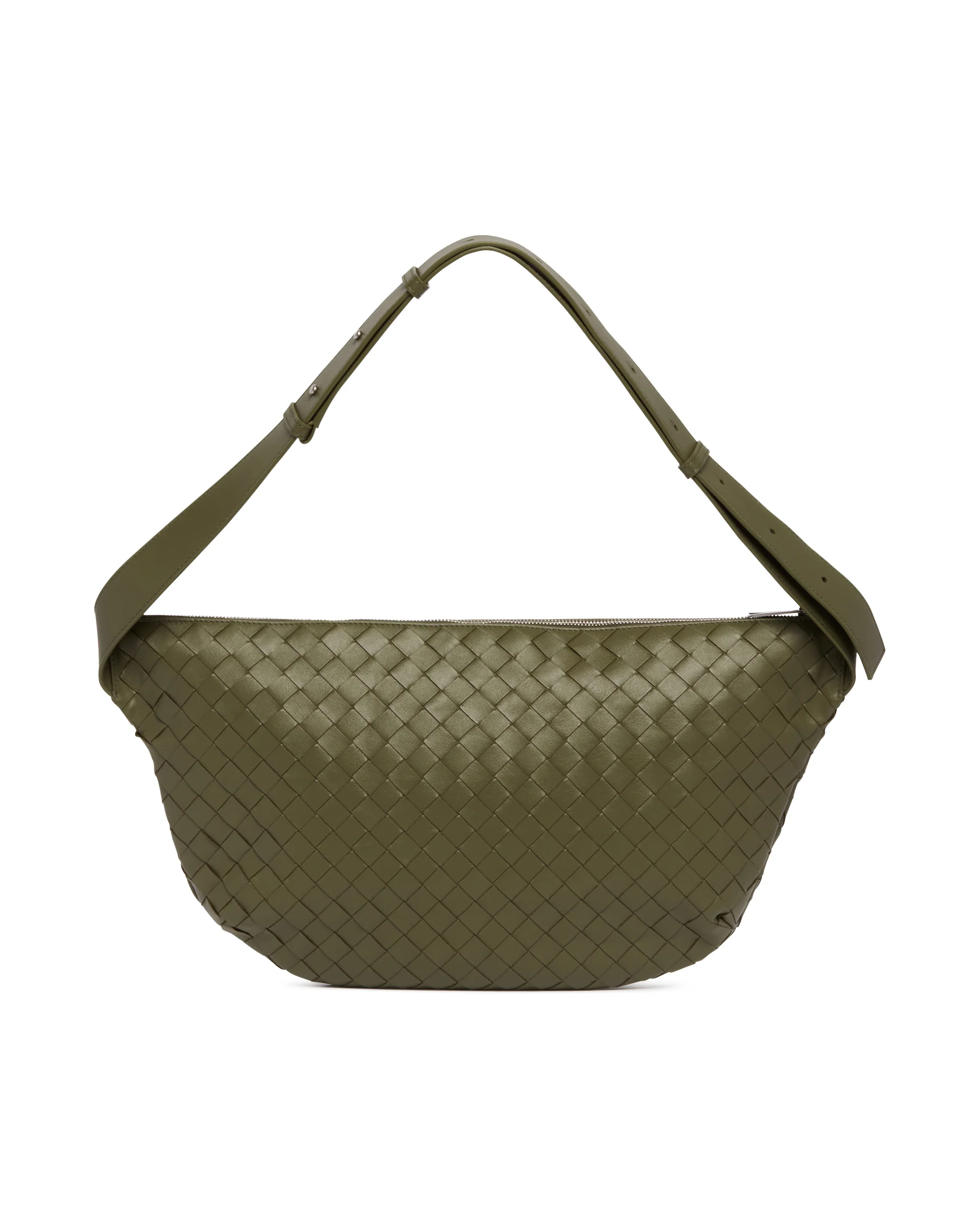 Borsa Intrecciato Day Sling Verde - Image 6