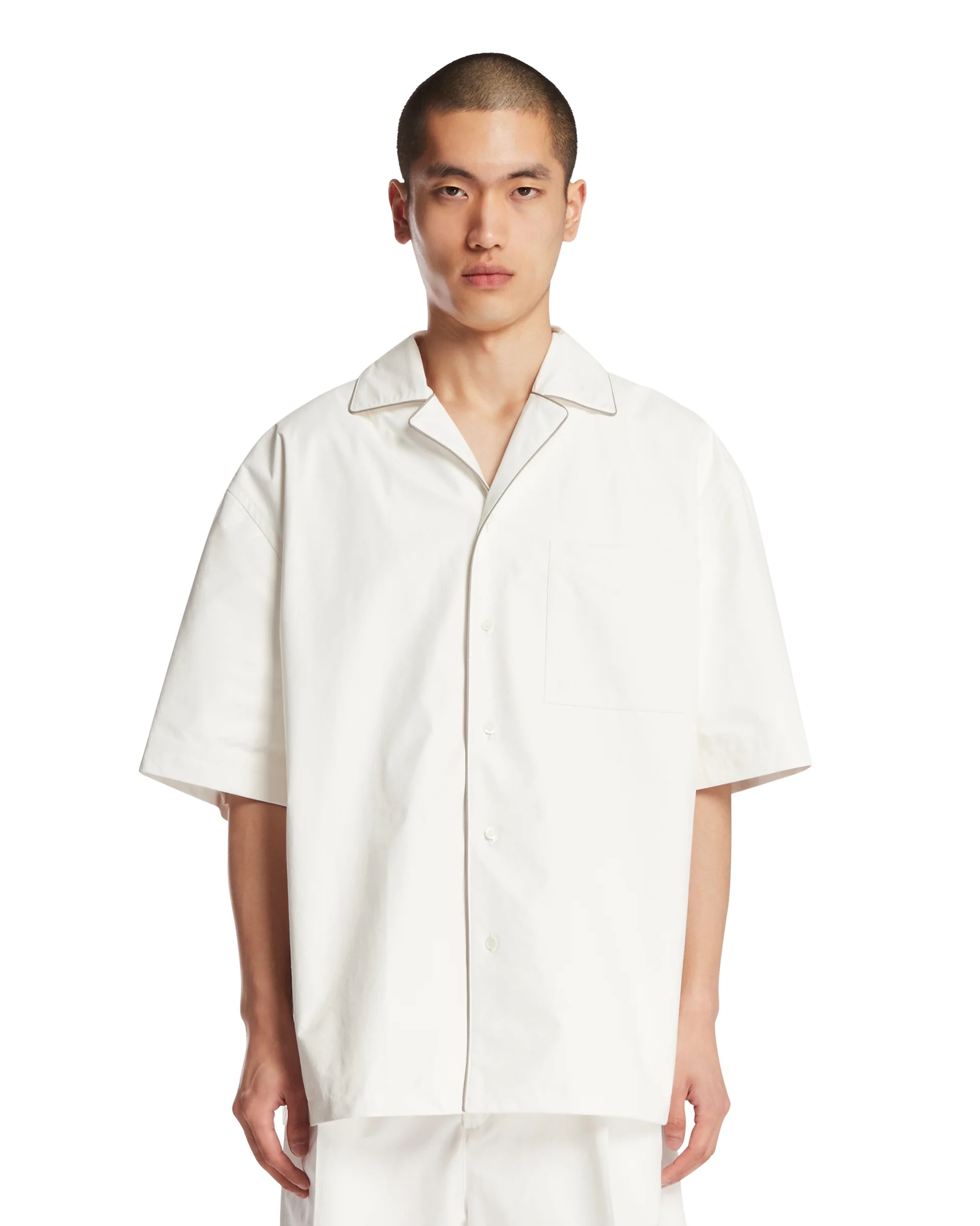 Camicia In Cotone Bianca