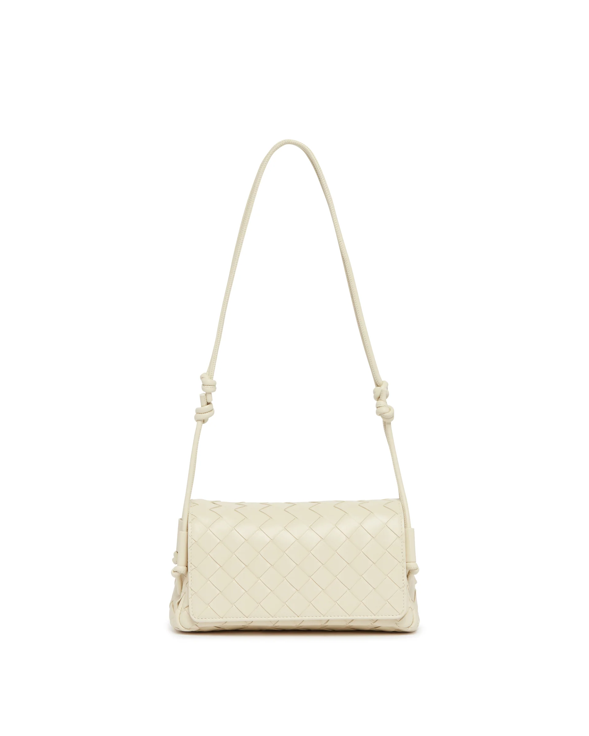 Pochette Notturno In Pelle Bianca