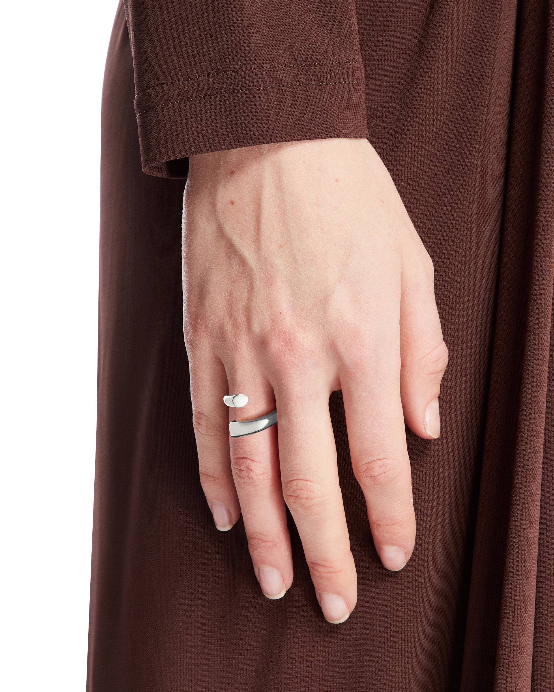 Anello Biseau Argentato - Image 3
