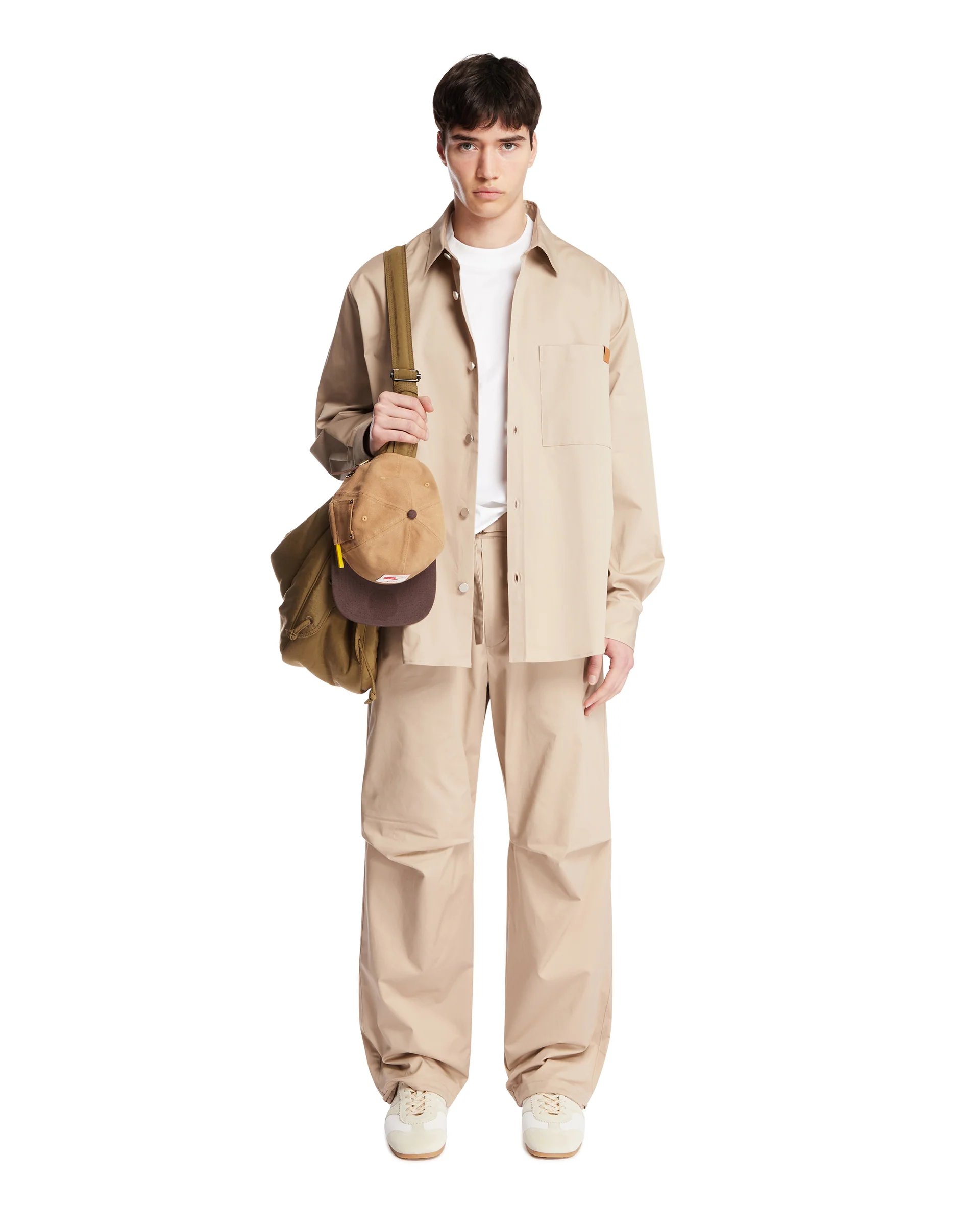 Pantaloni Jordan In Cotone Beige - Image 3