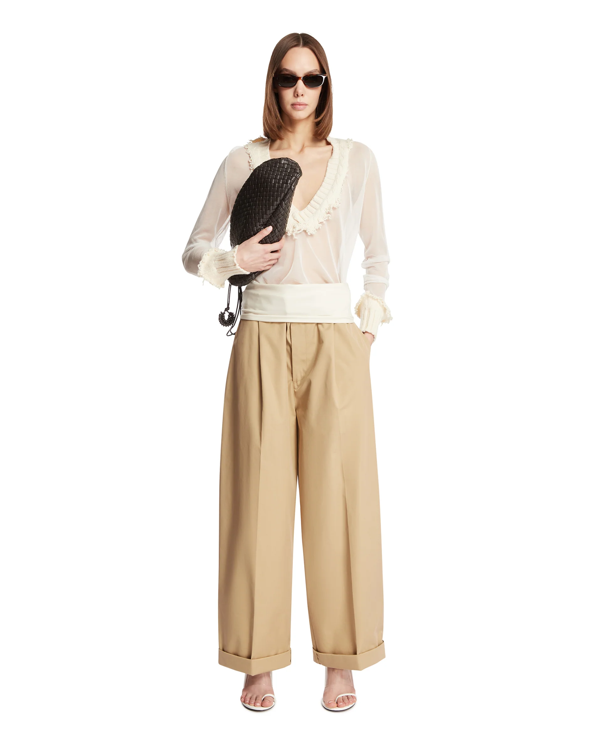Pantaloni Wendy Beige - Image 3