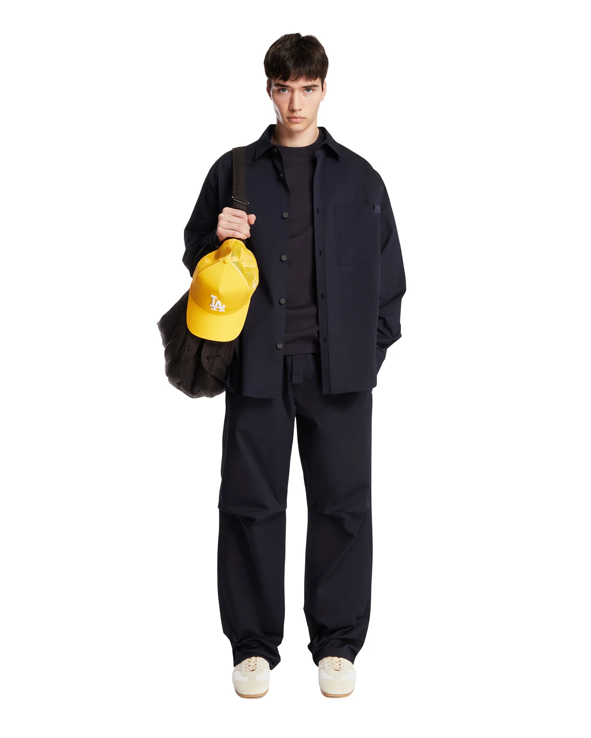 Pantaloni Jordan In Cotone Blu - Image 3