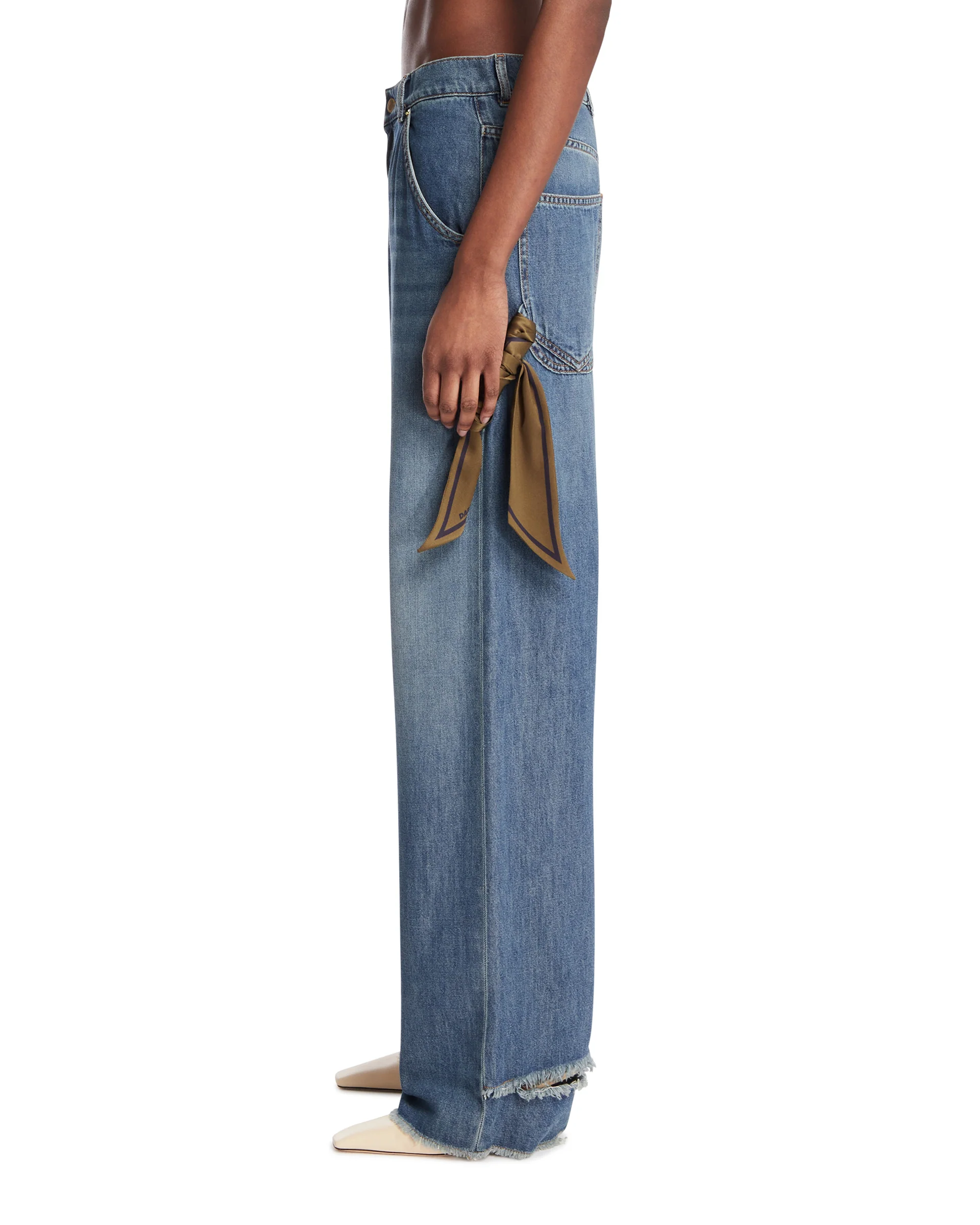 Jeans Carpenter Oversize Blu - Image 4