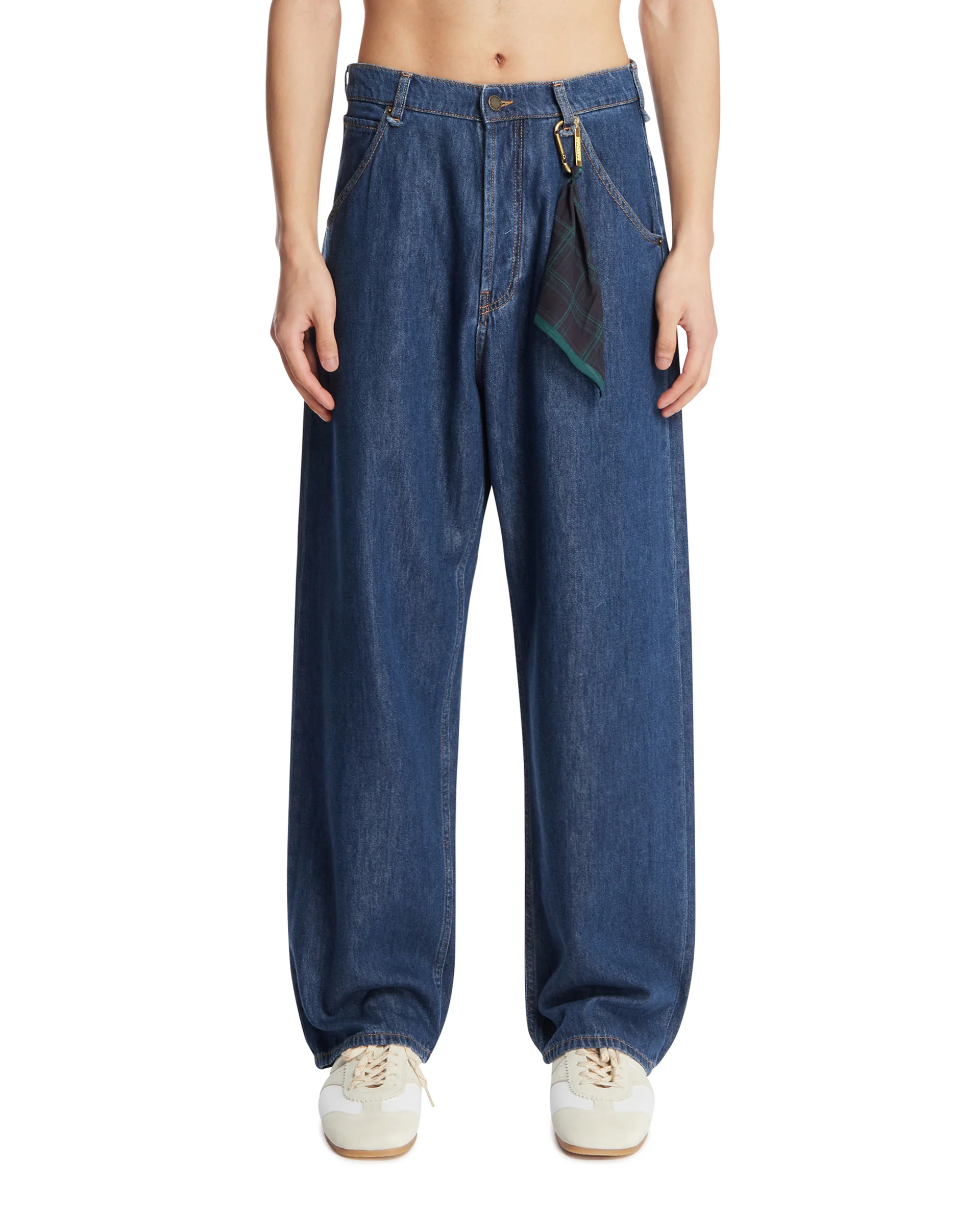 Jeans Ampi Blu