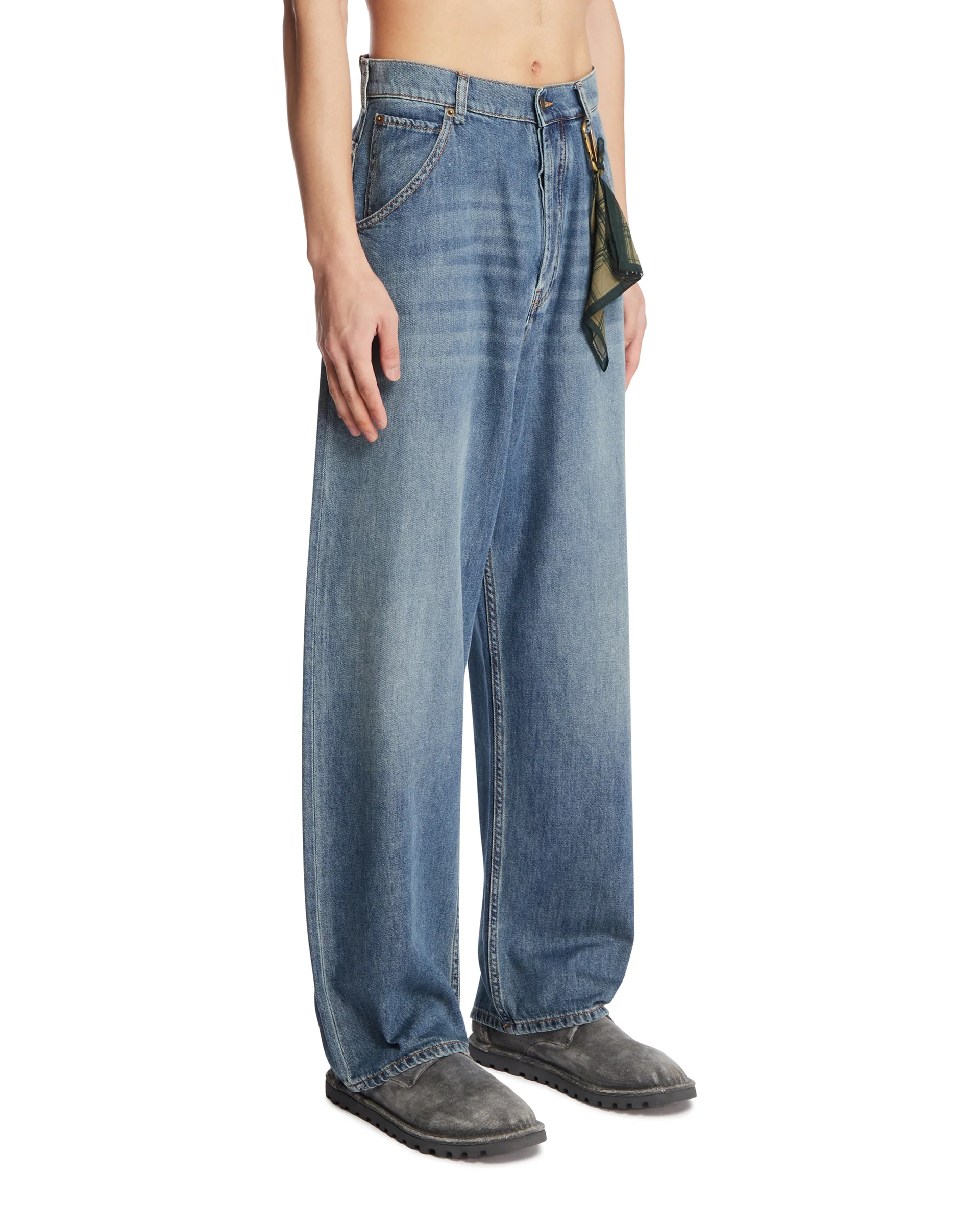 Jeans Ampi Blu - Image 2