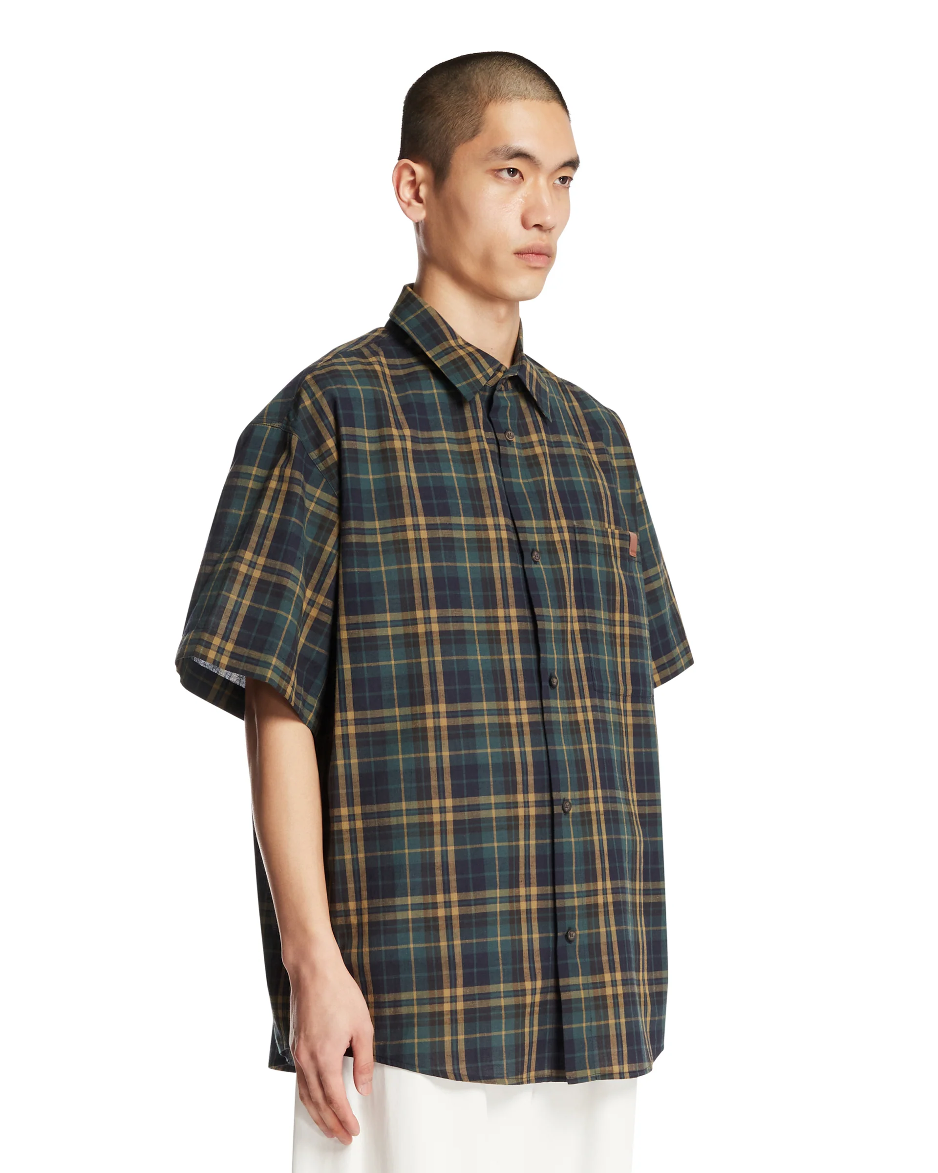 Camicia Karl A Quadri Verde - Image 2