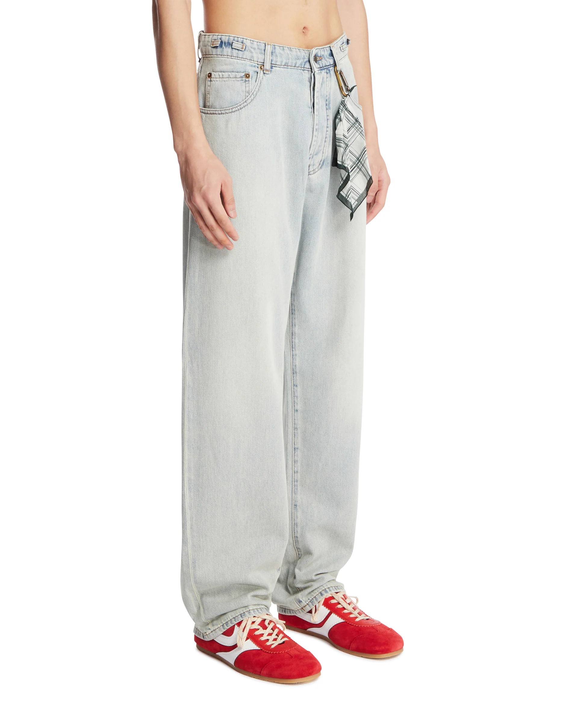 Jeans A Gamba Dritta Mark Azzurri - Image 2
