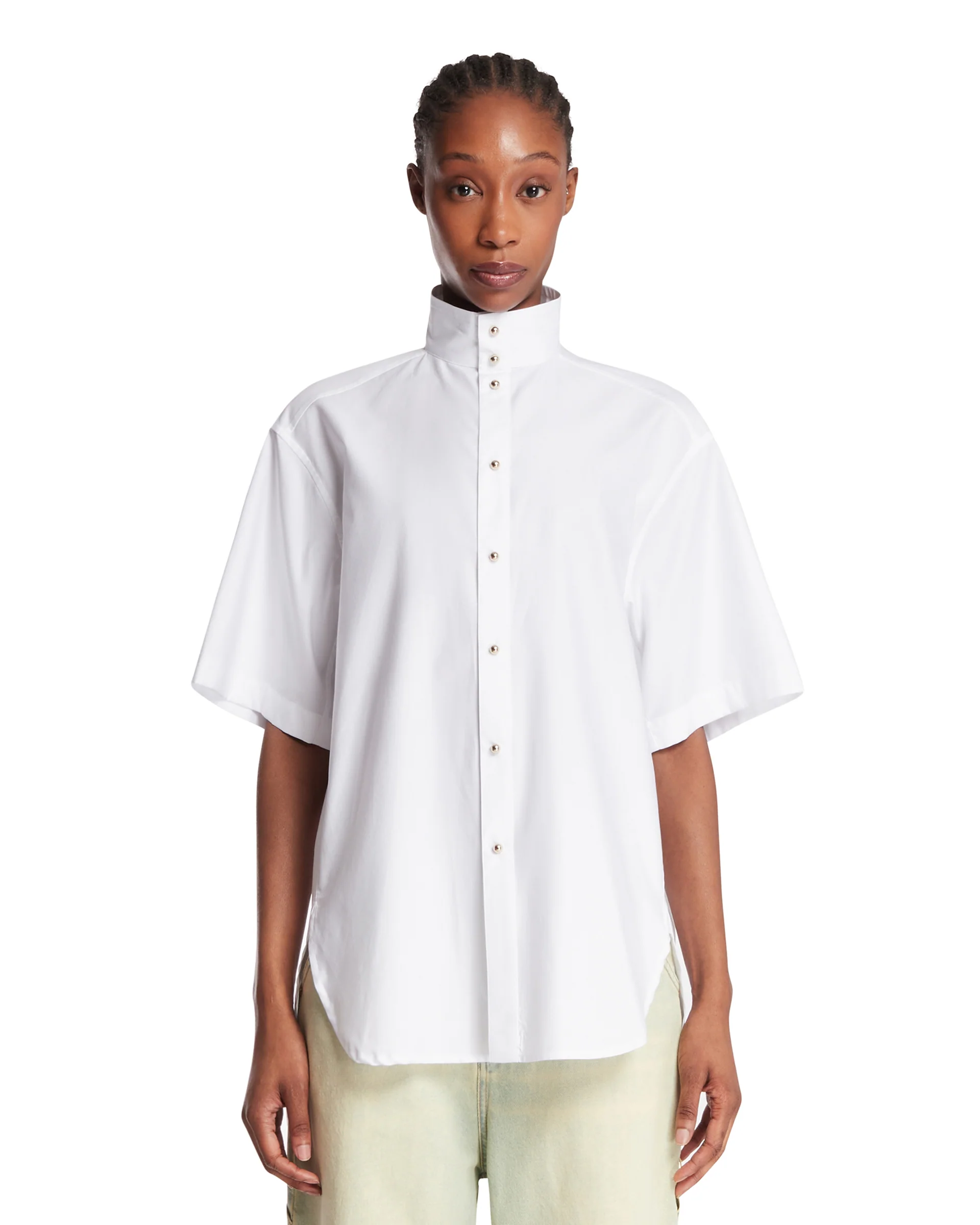 Camicia In Cotone Bianca