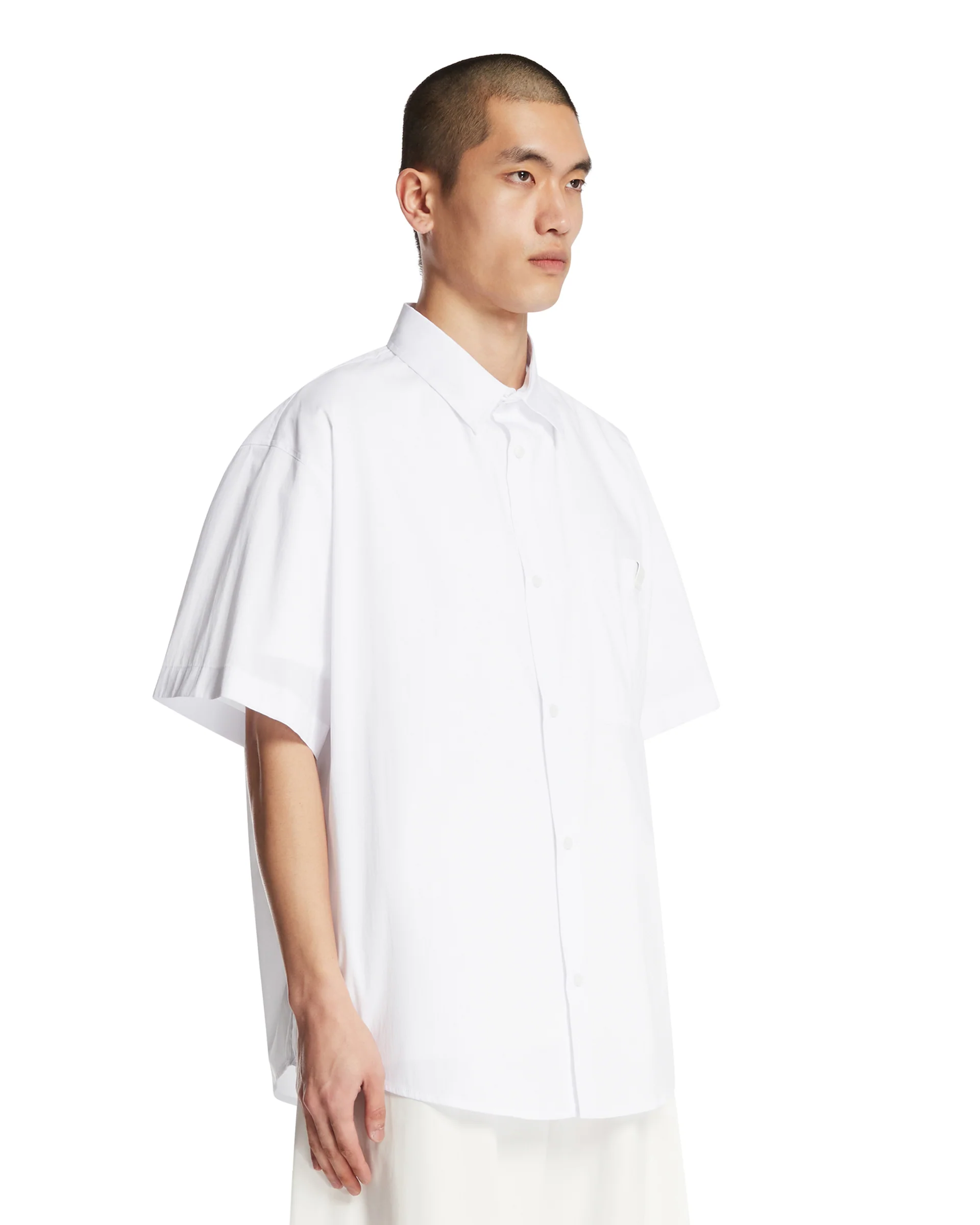 Camicia Karl In Cotone Bianca - Image 2