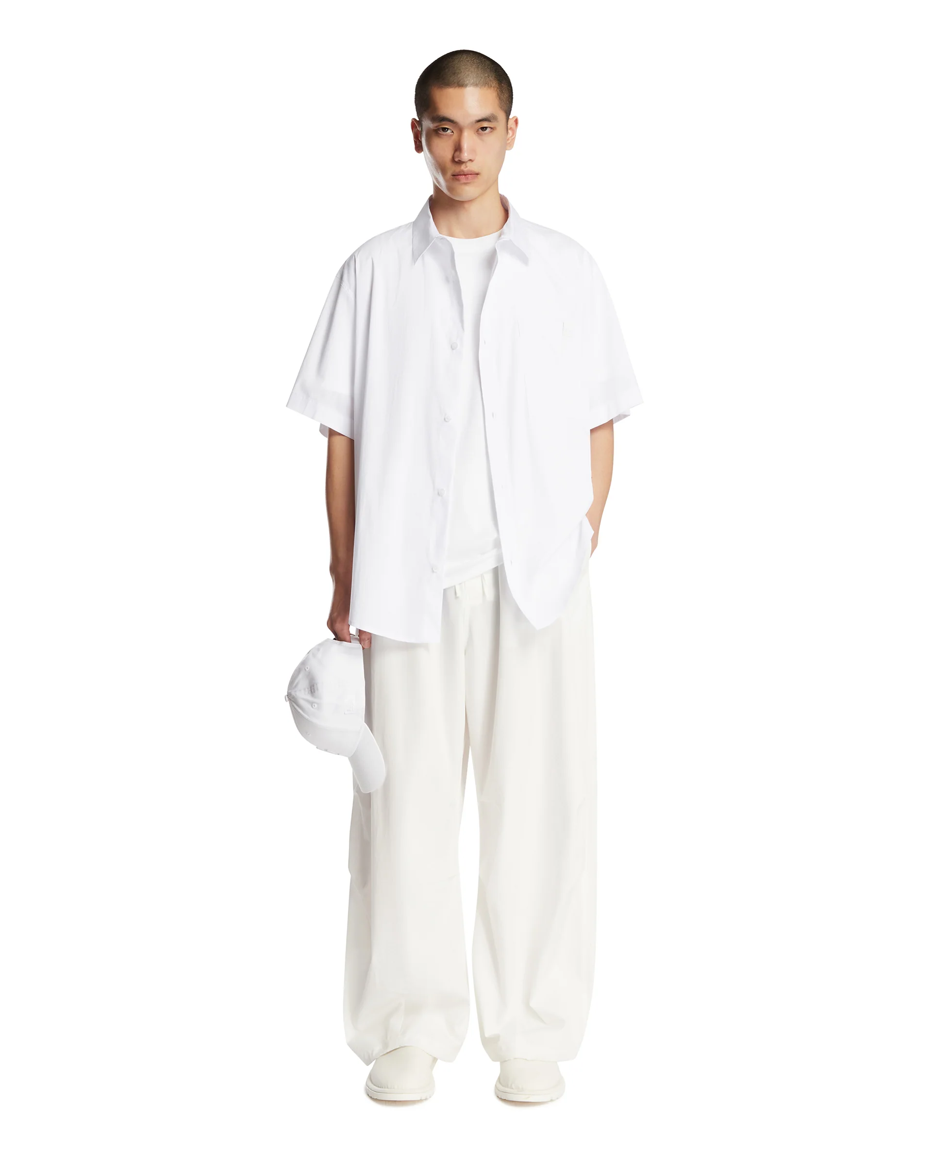 Camicia Karl In Cotone Bianca - Image 3