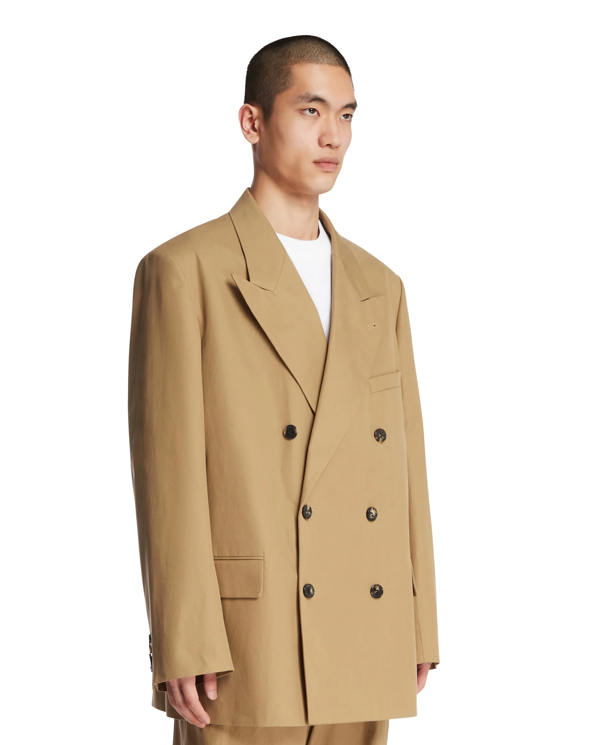 Blazer Doppiopetto Beige - Image 2