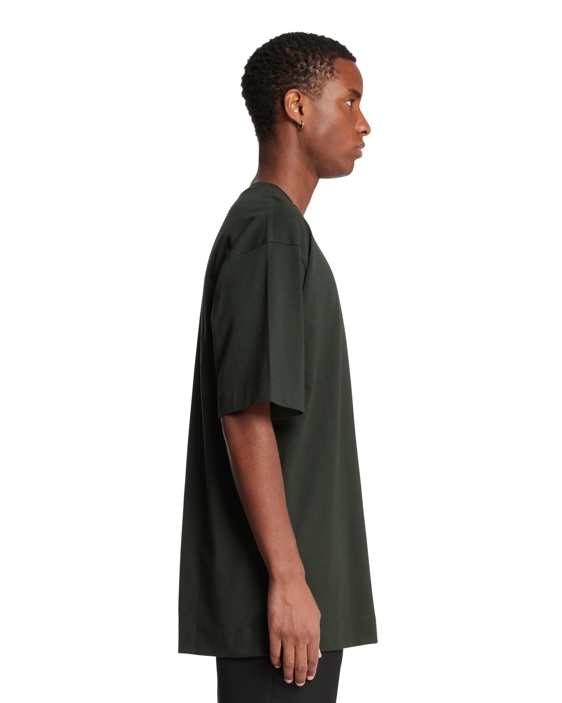 T-Shirt Girocollo Verde - Image 4