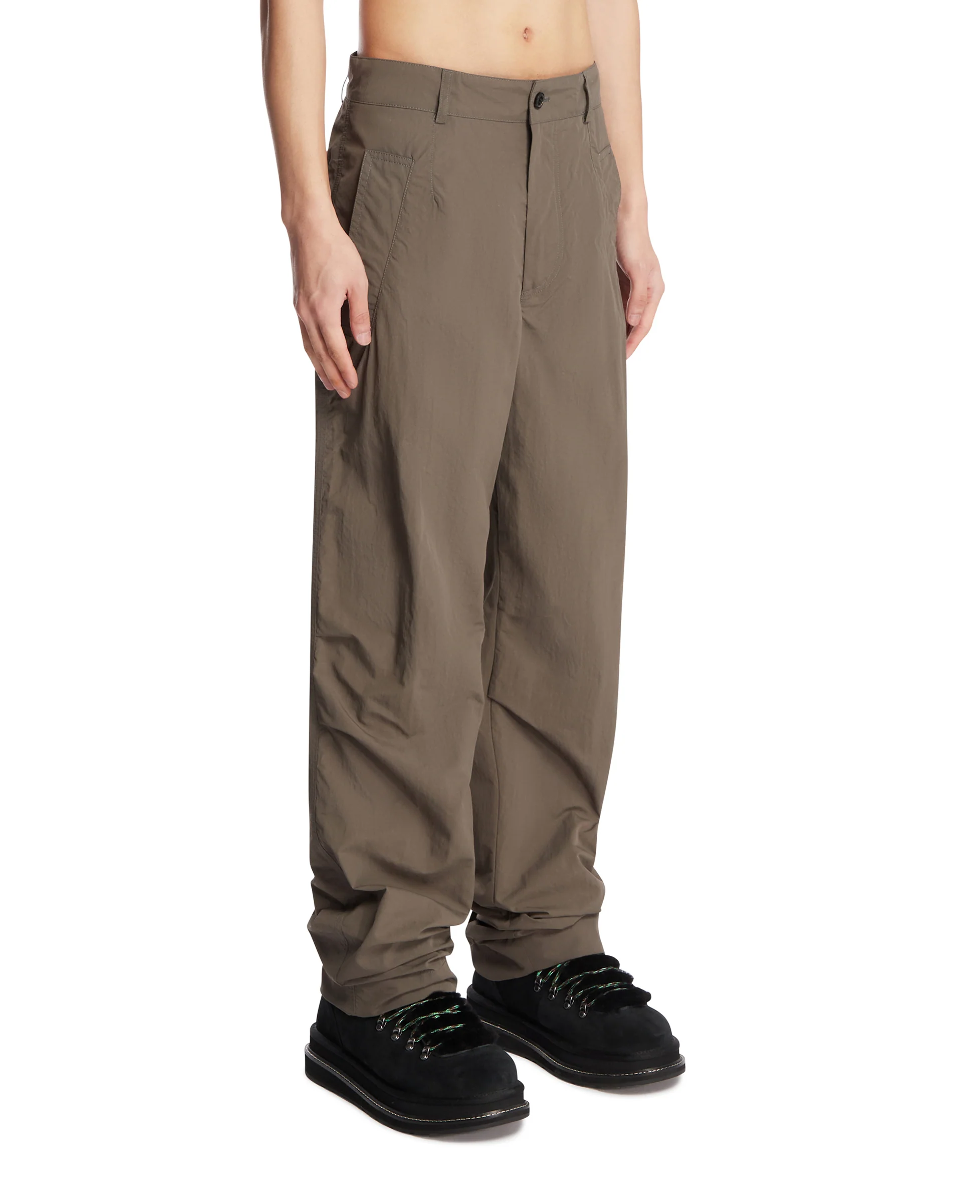 Pantaloni A Gamba Dritta Verdi - Image 2