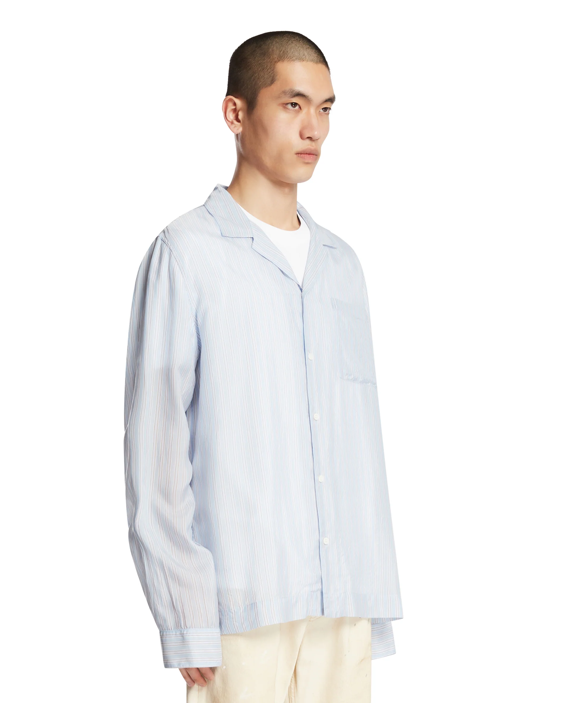 Camicia A Righe Azzurra - Image 2