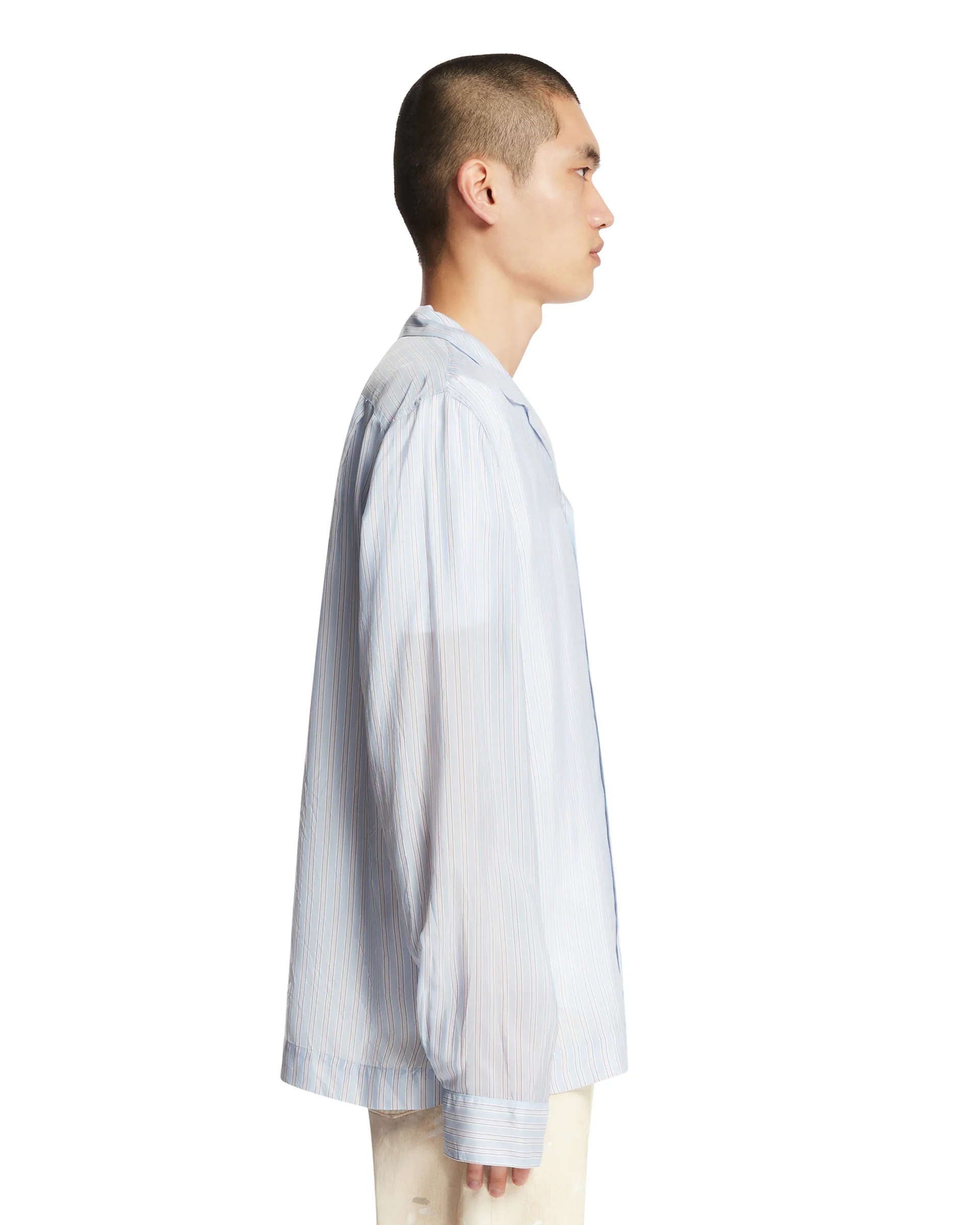 Camicia A Righe Azzurra - Image 4