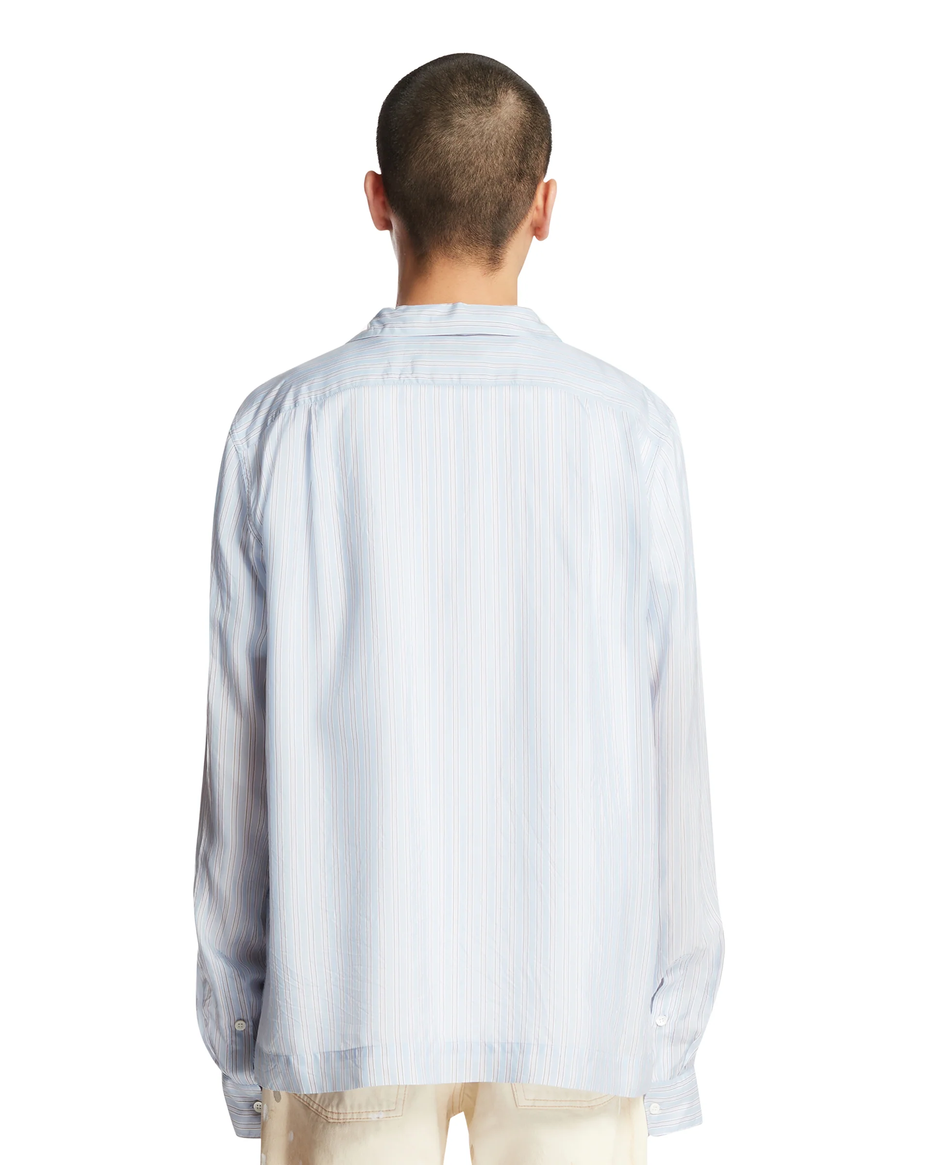 Camicia A Righe Azzurra - Image 5