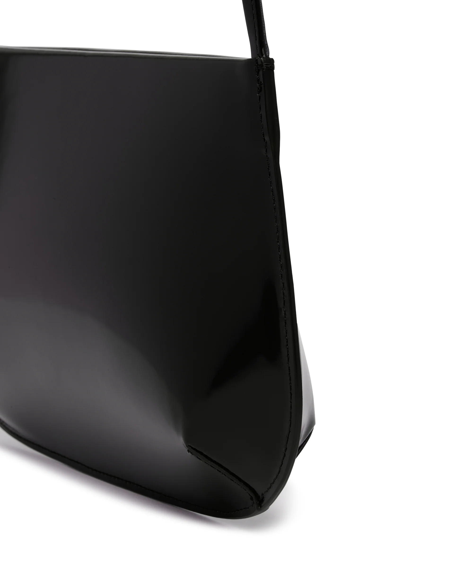 Borsa A Tracolla Loge In Pelle Nera - Image 4