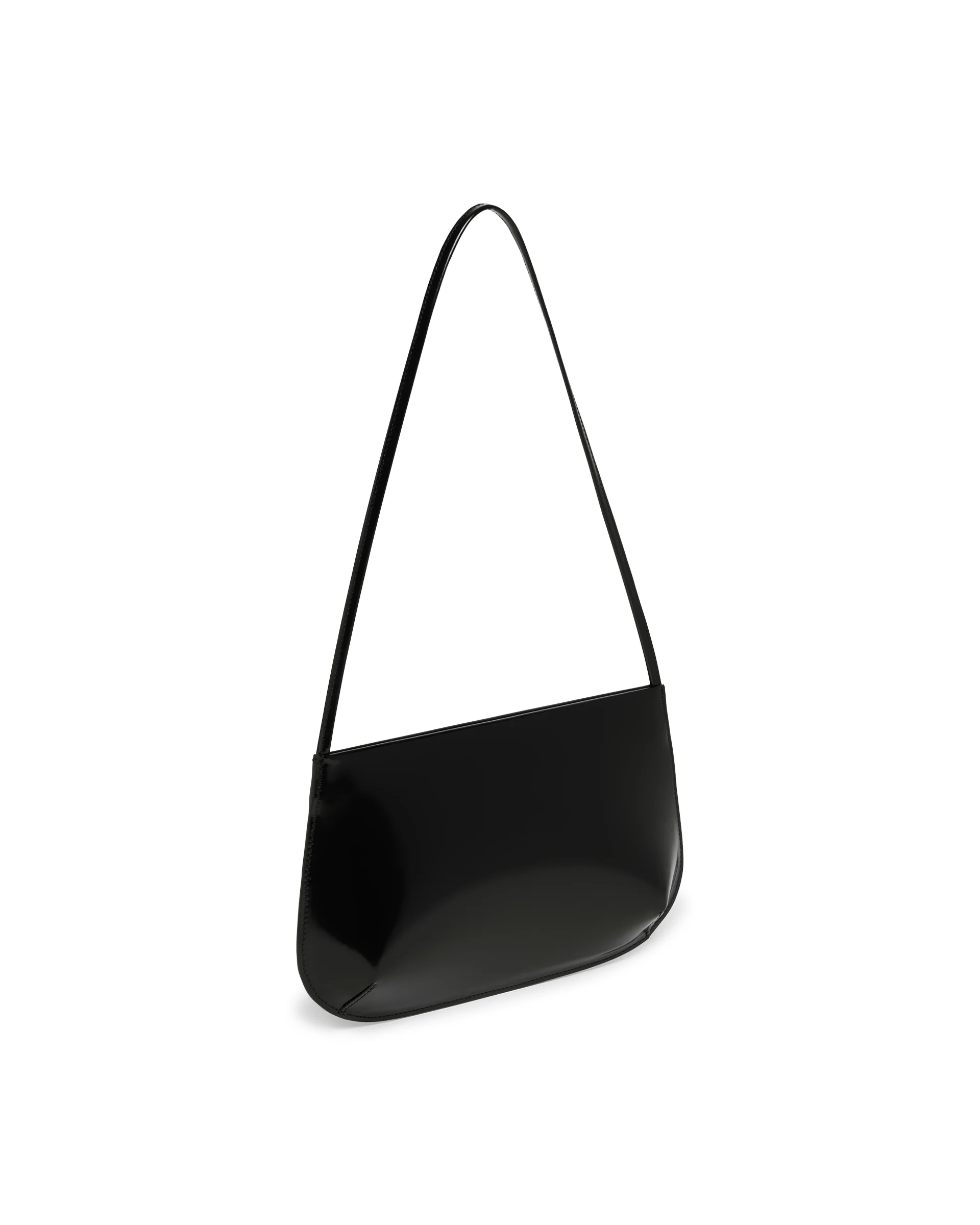 Borsa A Tracolla Loge In Pelle Nera - Image 5