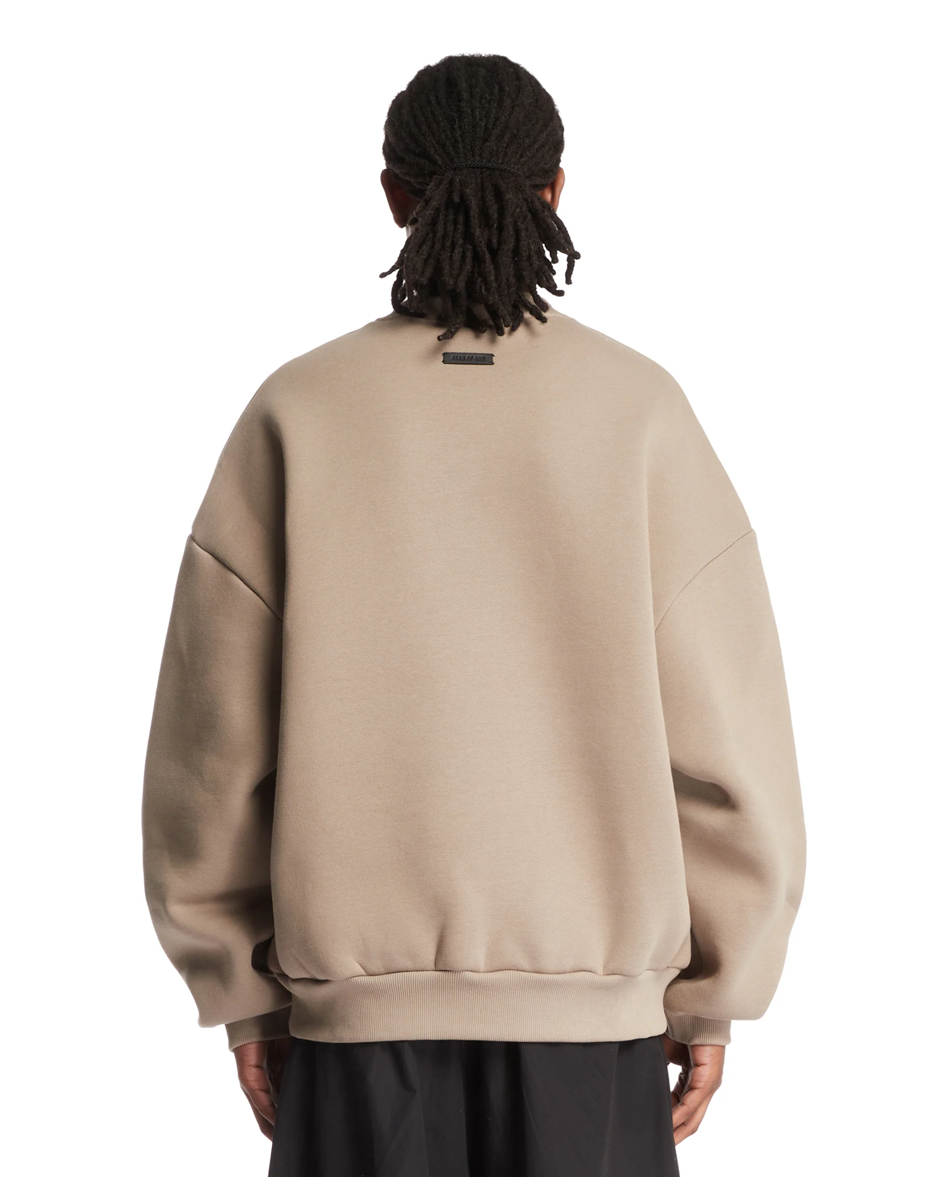 Felpa Eternal In Cotone Beige - Image 5