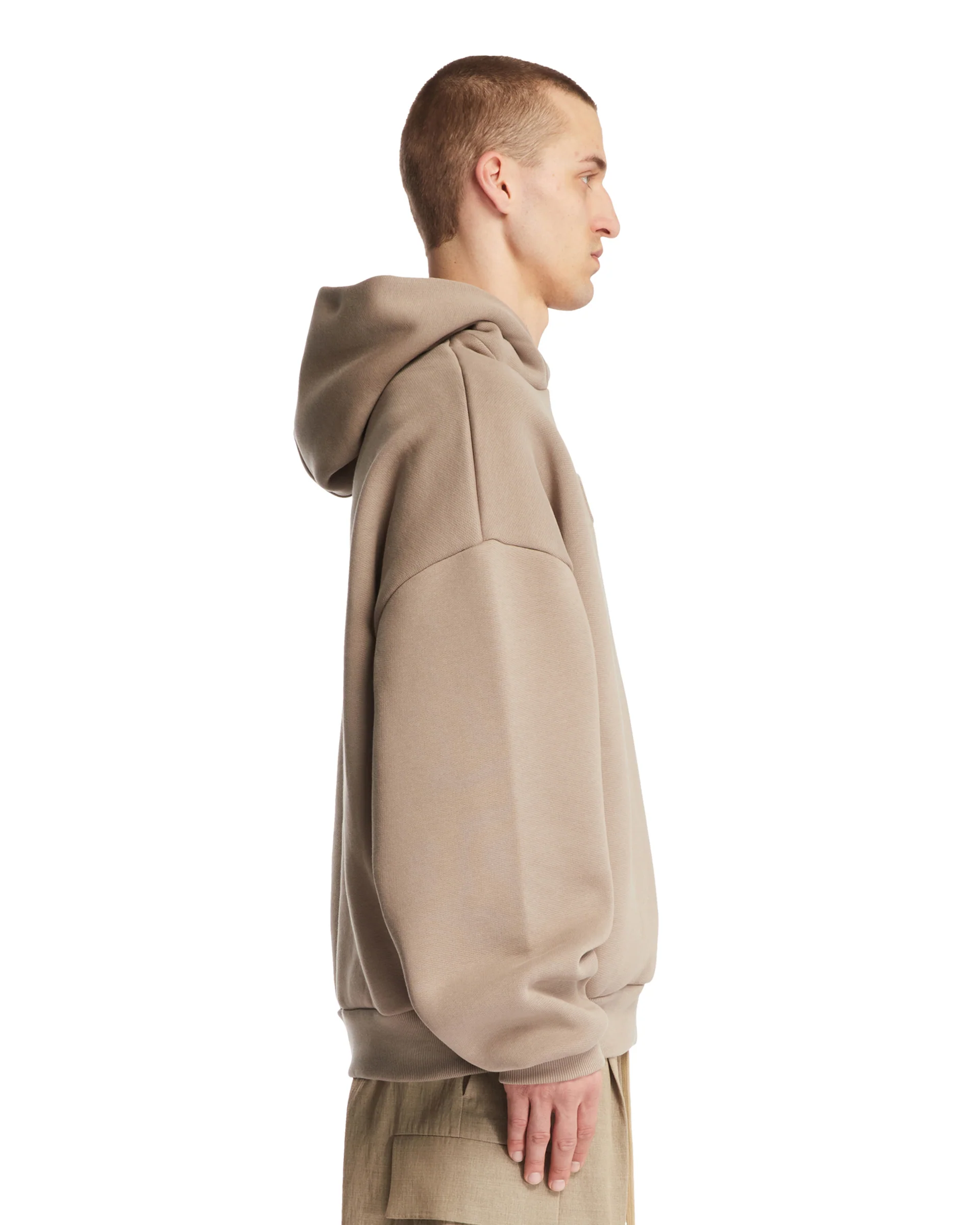 Felpa Eternal Con Cappuccio Beige - Image 4