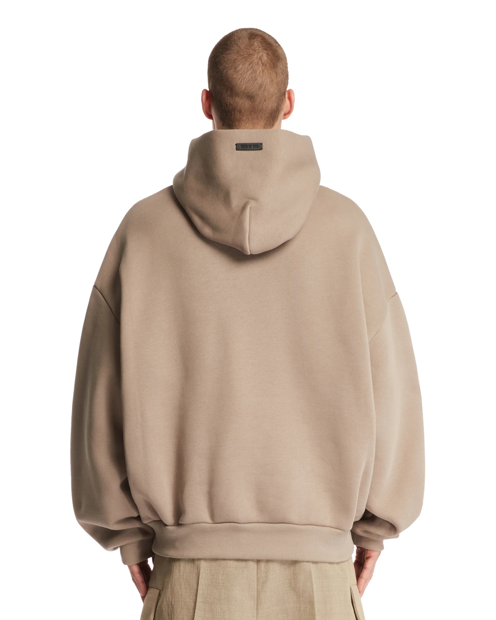 Felpa Eternal Con Cappuccio Beige - Image 5
