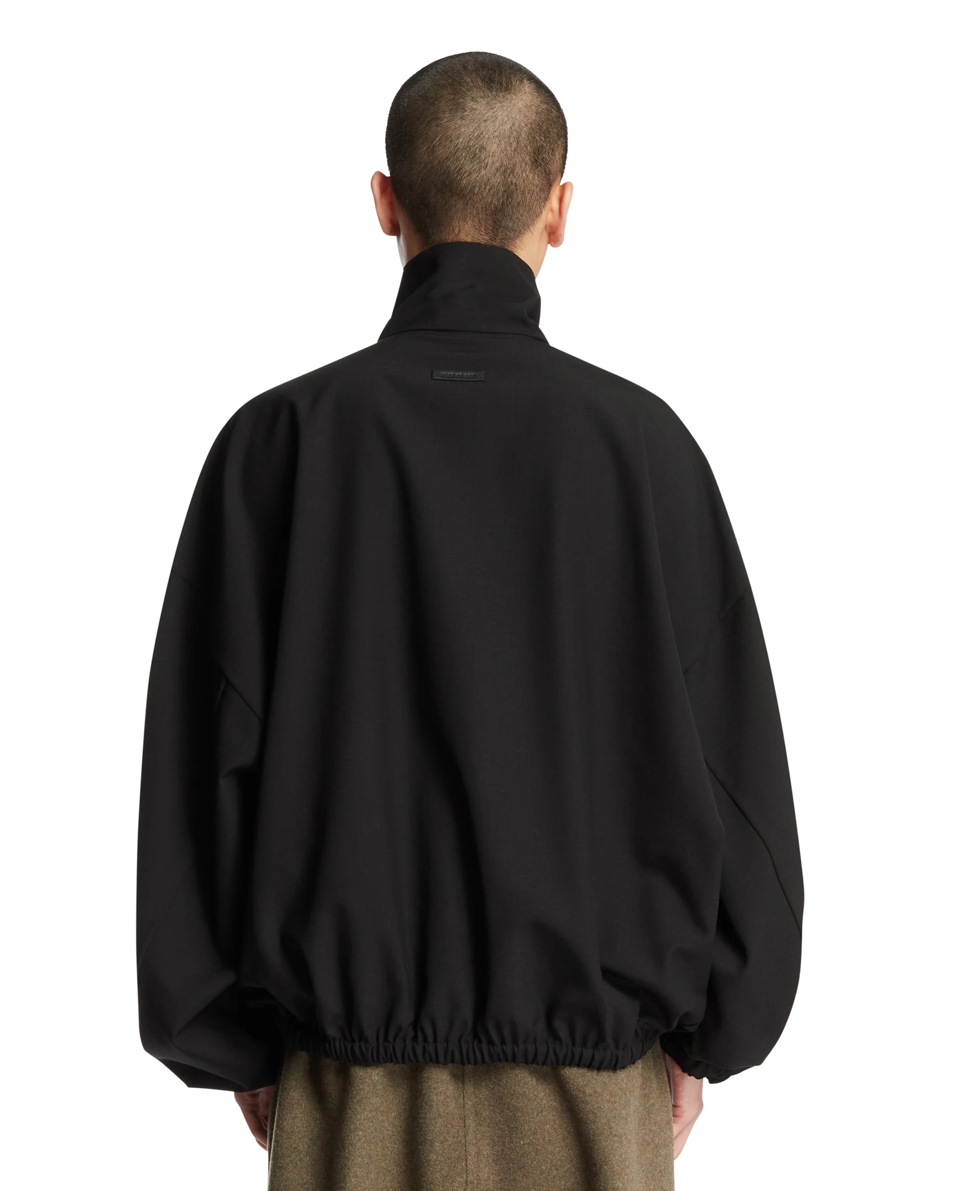 Track Jacket A Mezza Zip Nera - Image 5