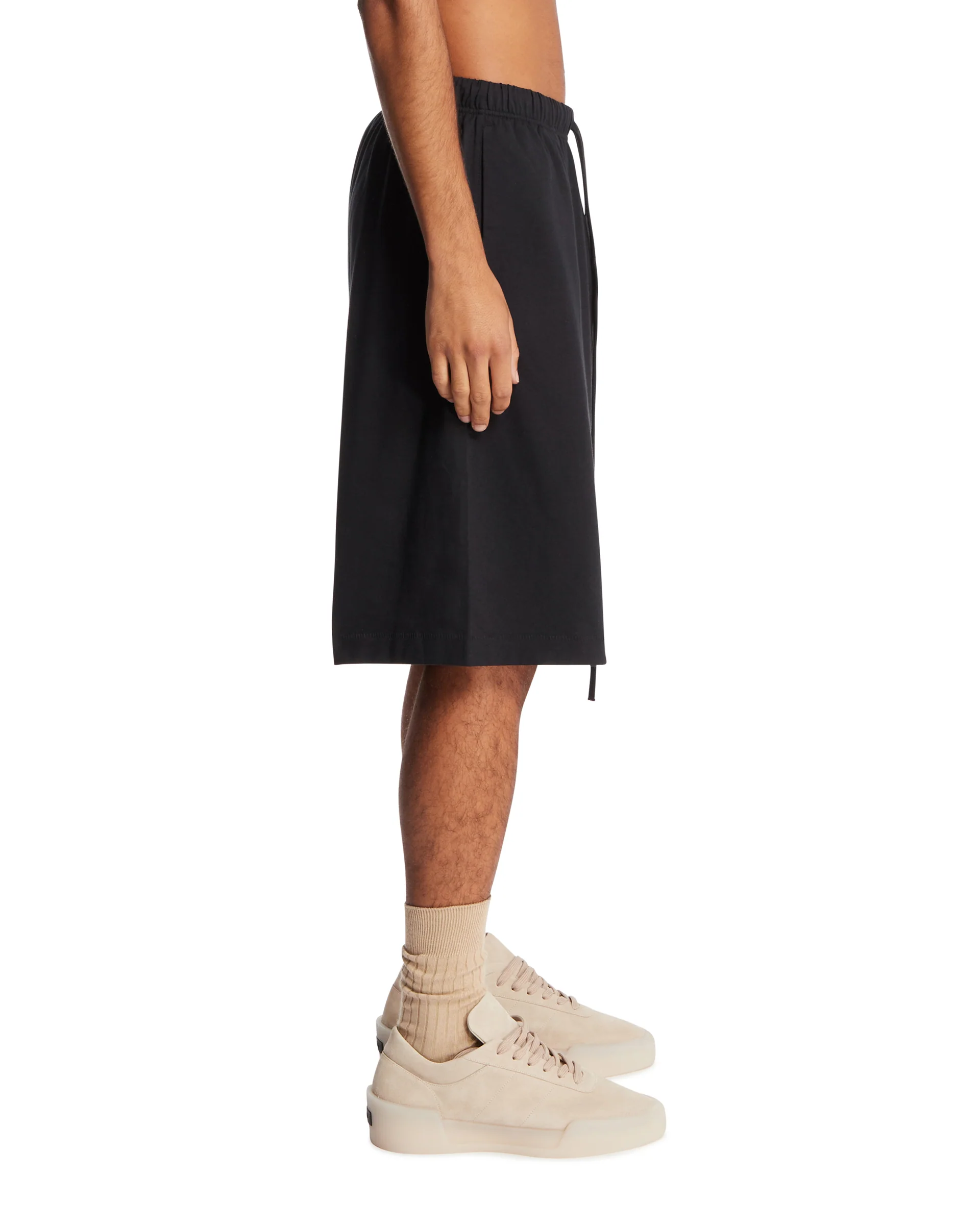 Pantaloncini Relaxed In Cotone Neri - Image 4