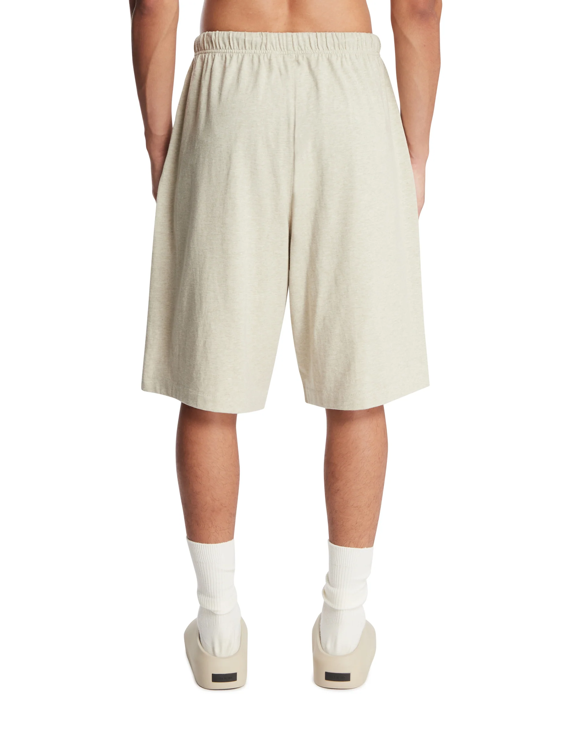 Pantaloncini In Cotone Grigi - Image 5
