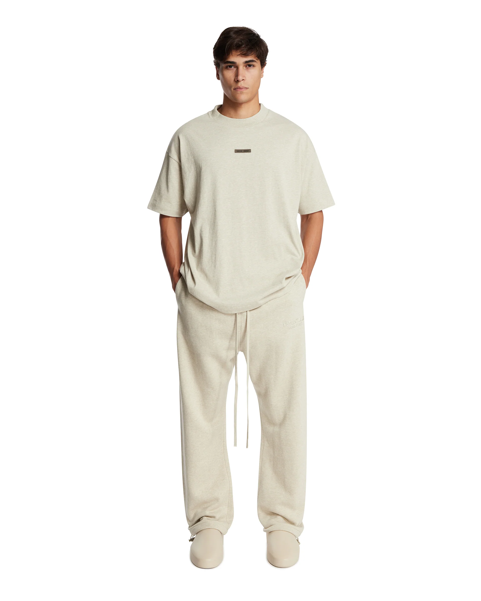 Pantaloni Con Logo Grigi - Image 3