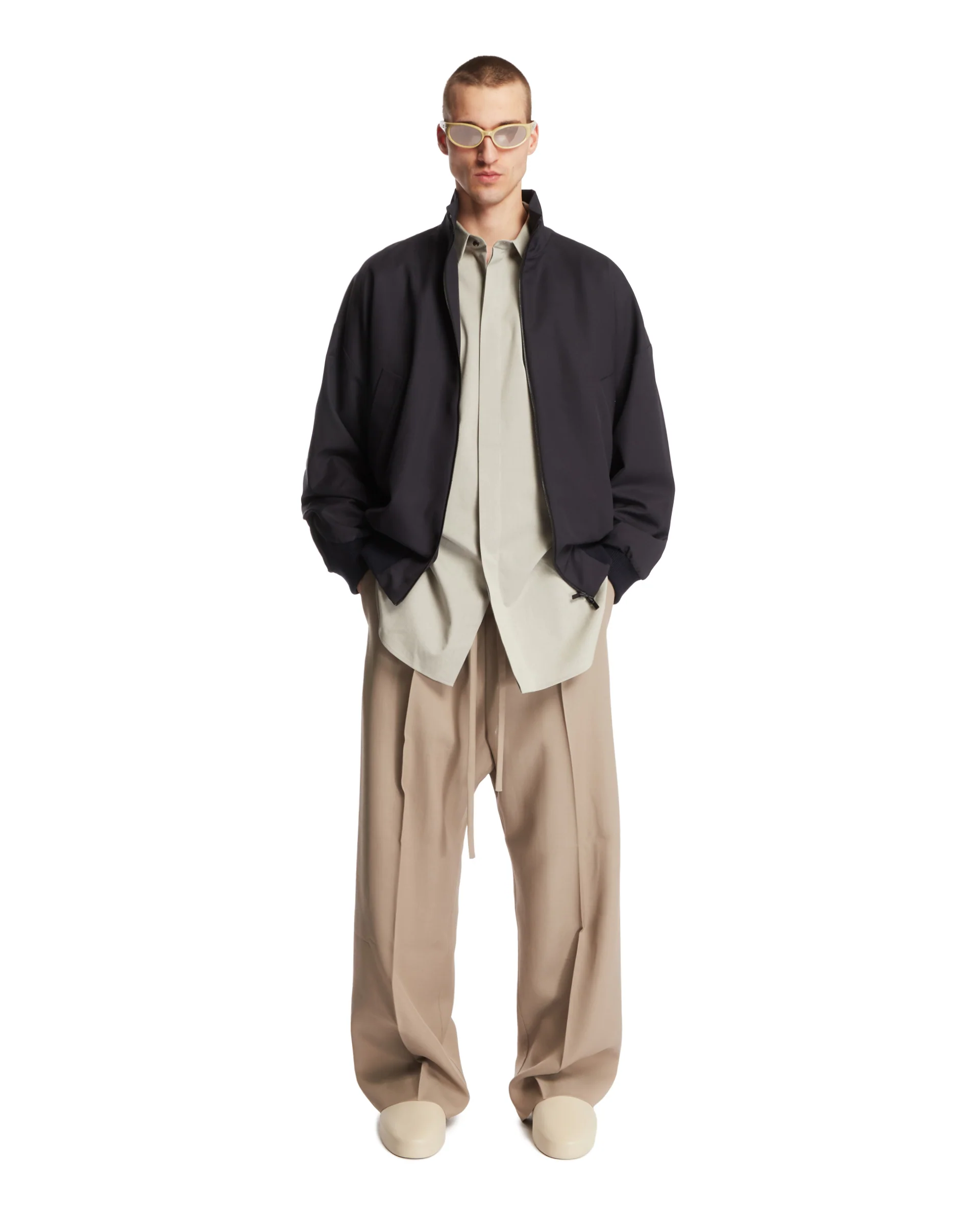 Camicia A Maniche Lunghe Grigia - Image 3