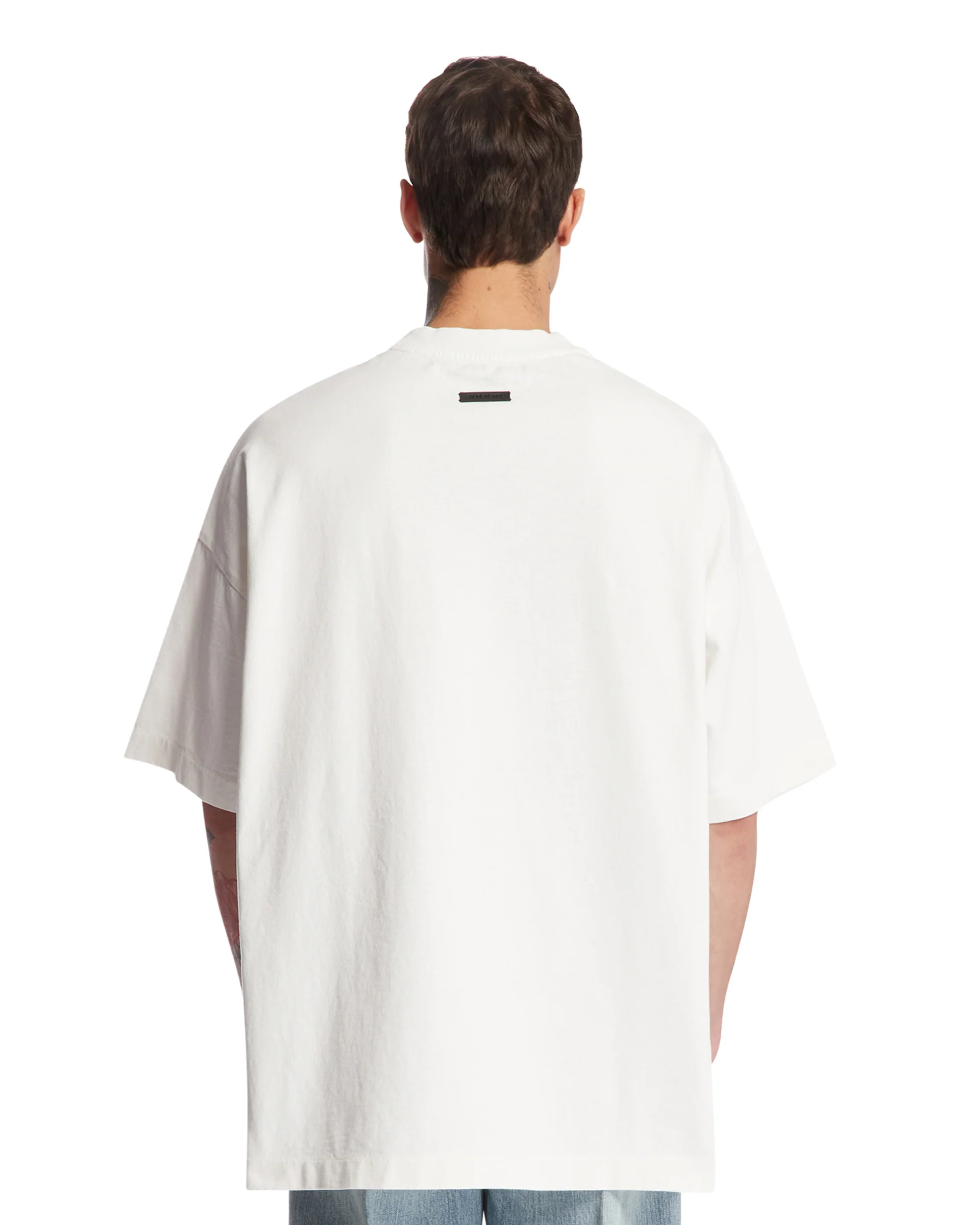 T-Shirt Con Stampa Bianca - Image 5