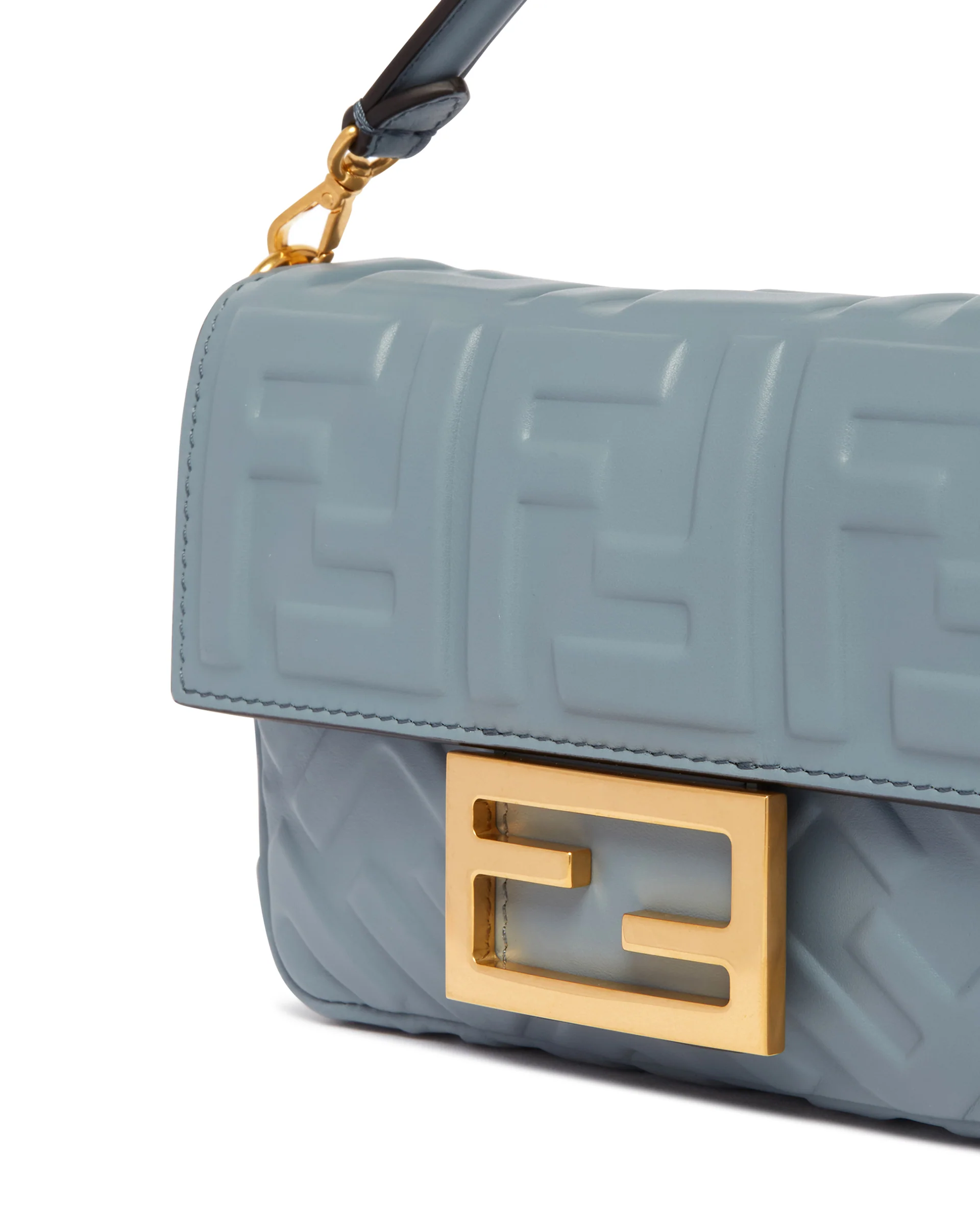 Borsa Baguette Mini Azzurra - Image 4