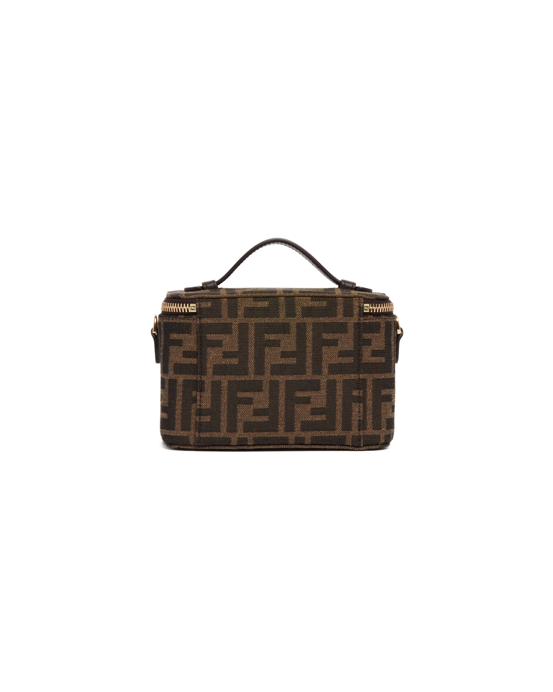 Minibag Vanity FF Jacquard Marrone - Image 6