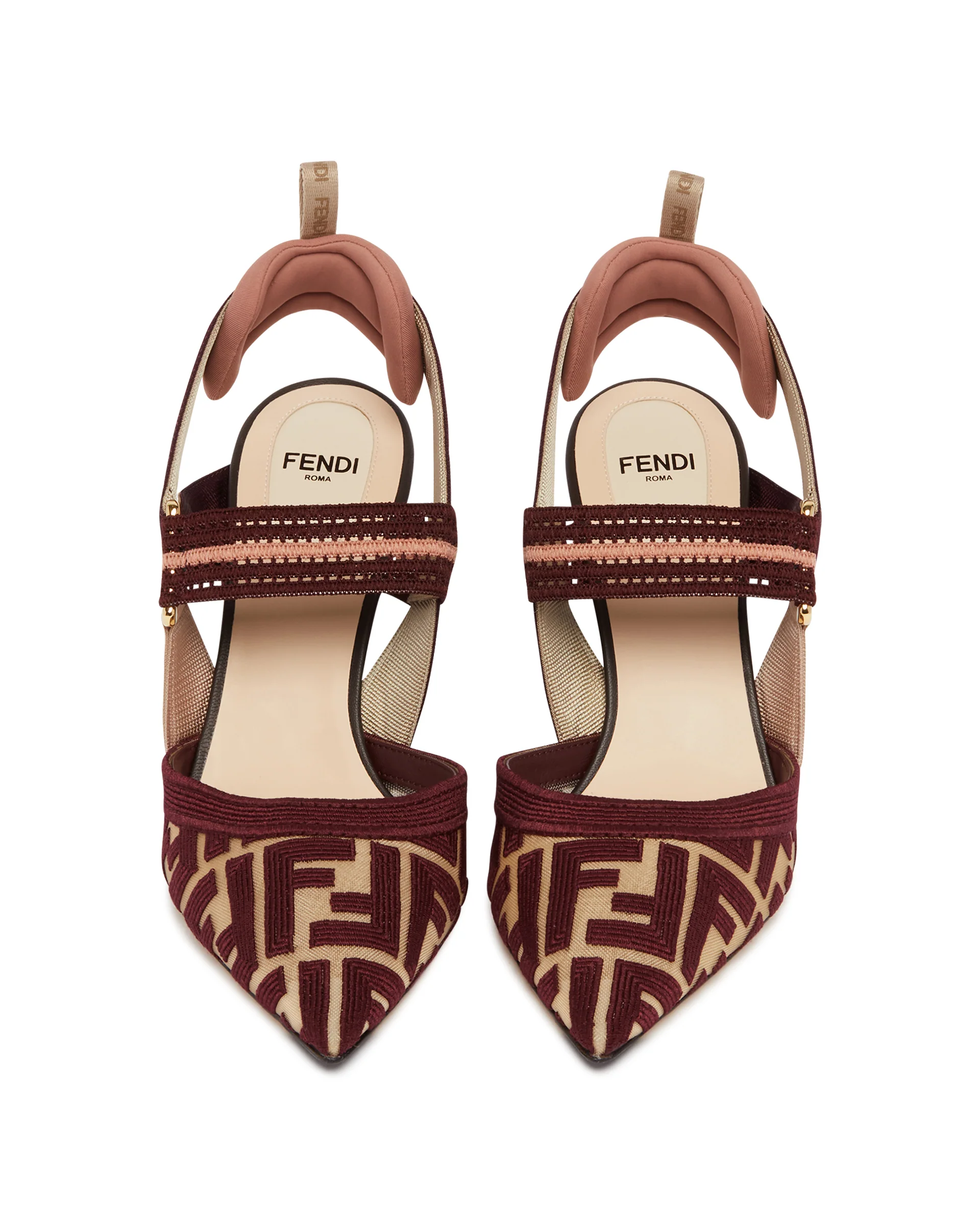 Slingback Colibrì FF Burgundy - Image 4