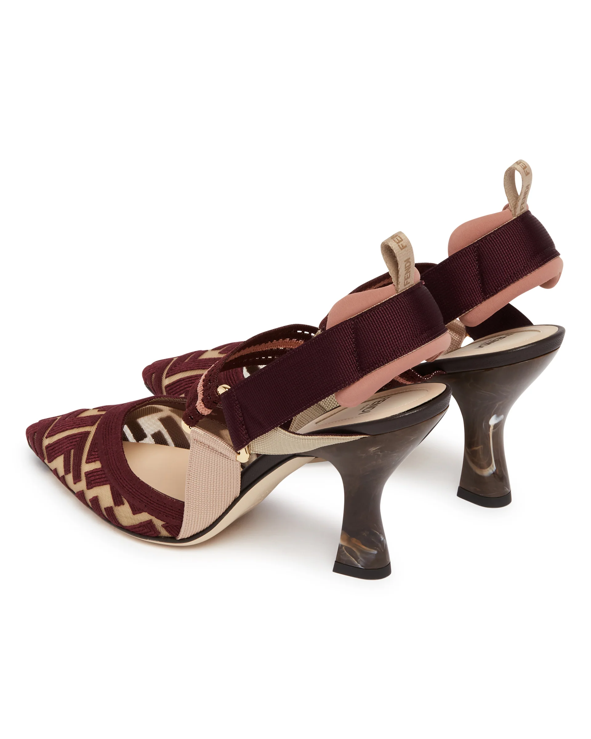 Slingback Colibrì FF Burgundy - Image 5