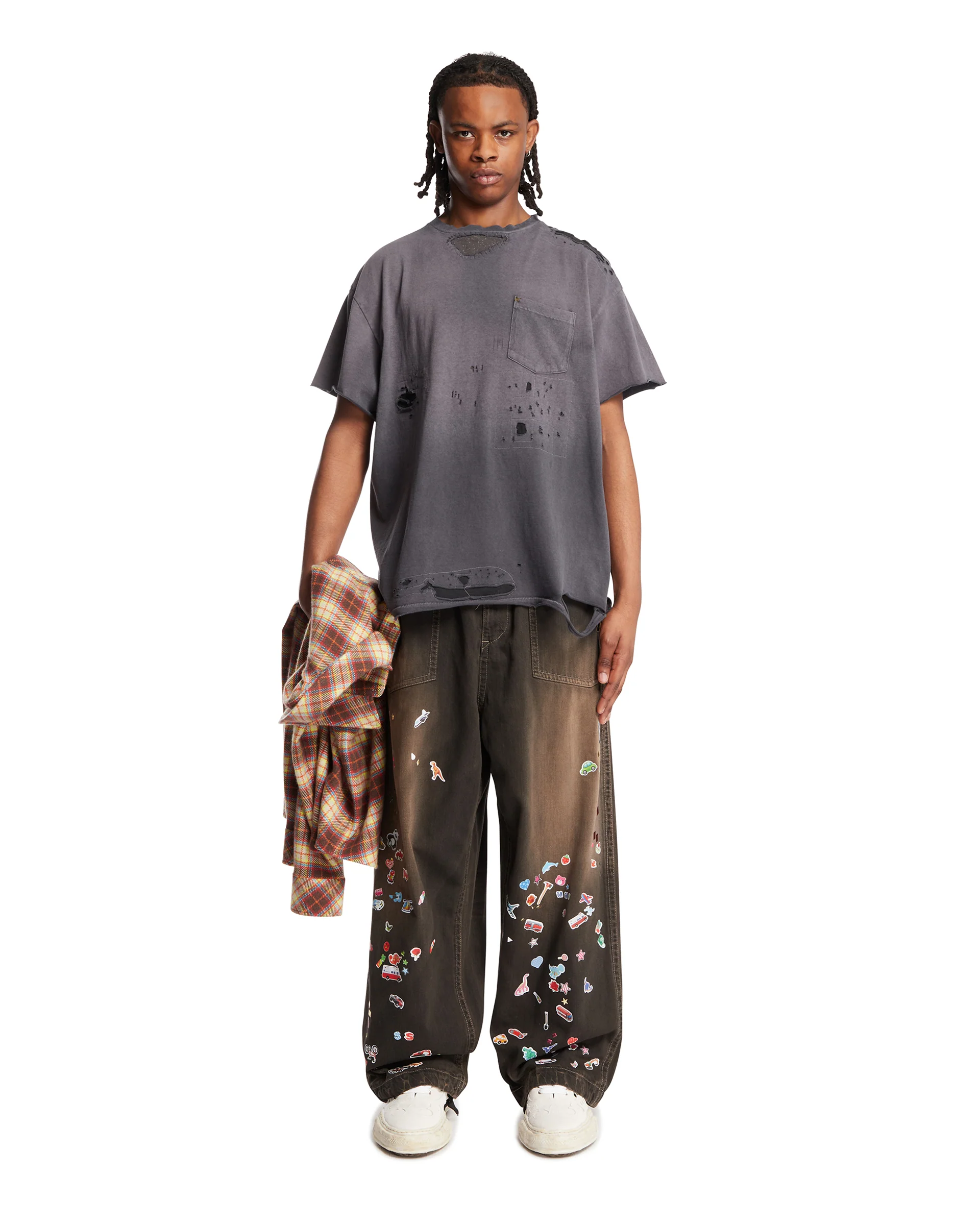 T-Shirt Salvage Nera - Image 3