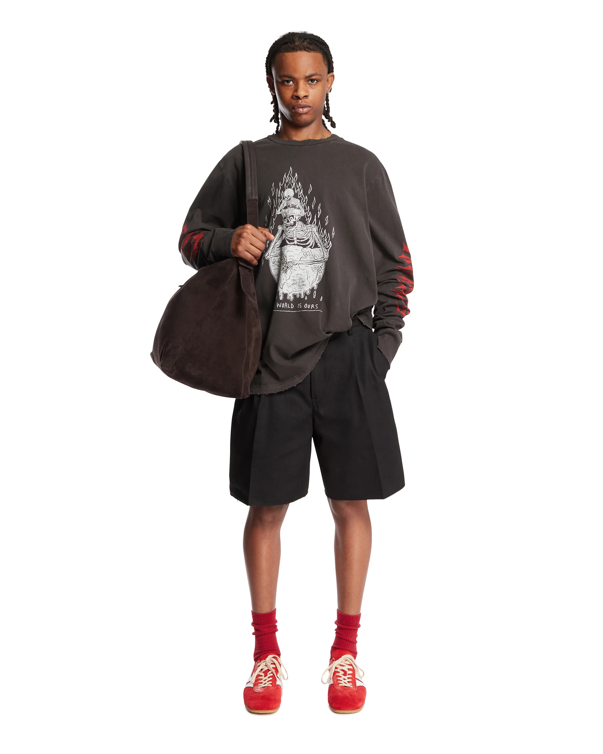 T-Shirt The World Is Ours Nera - Image 3