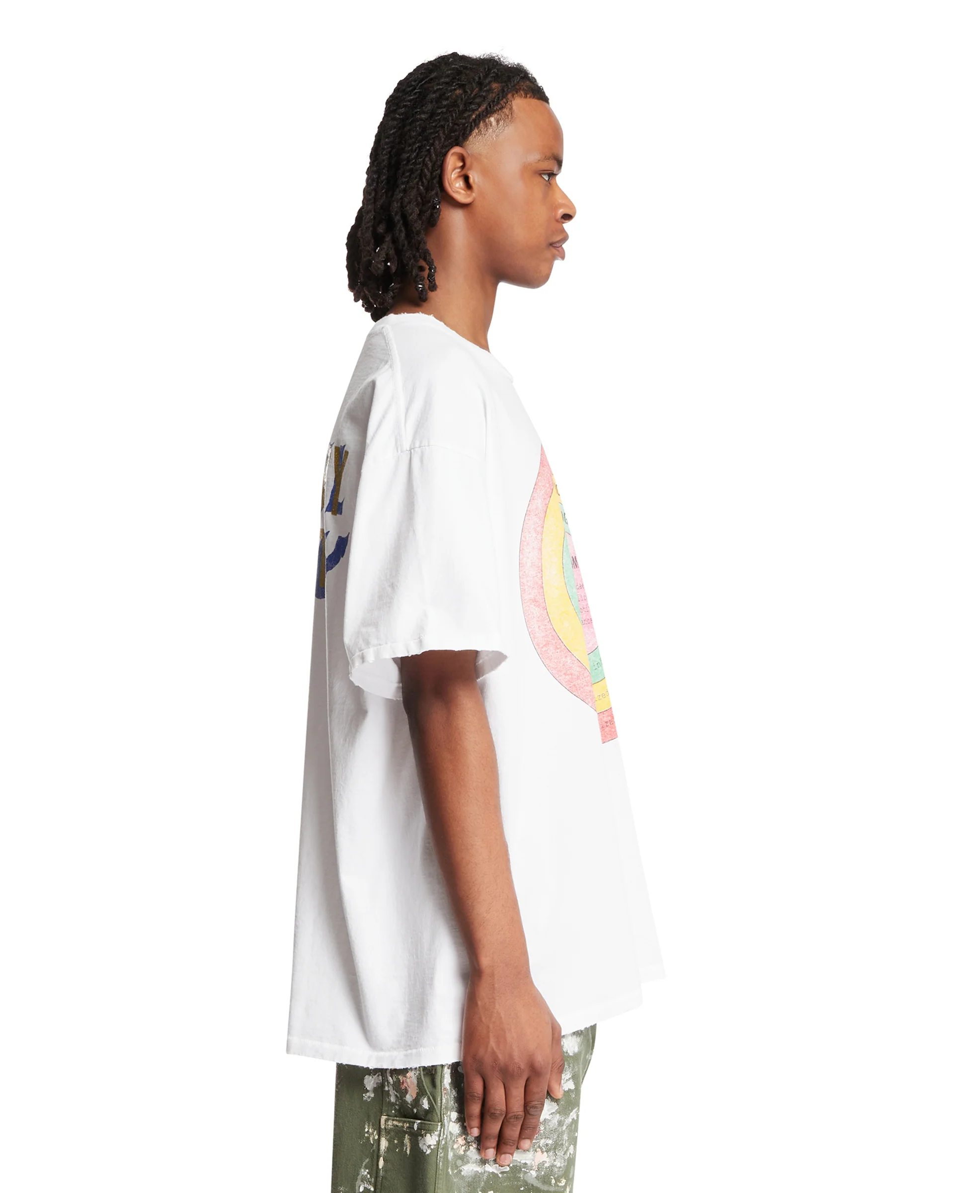 T-Shirt Stampata Wisdom Bianca - Image 4