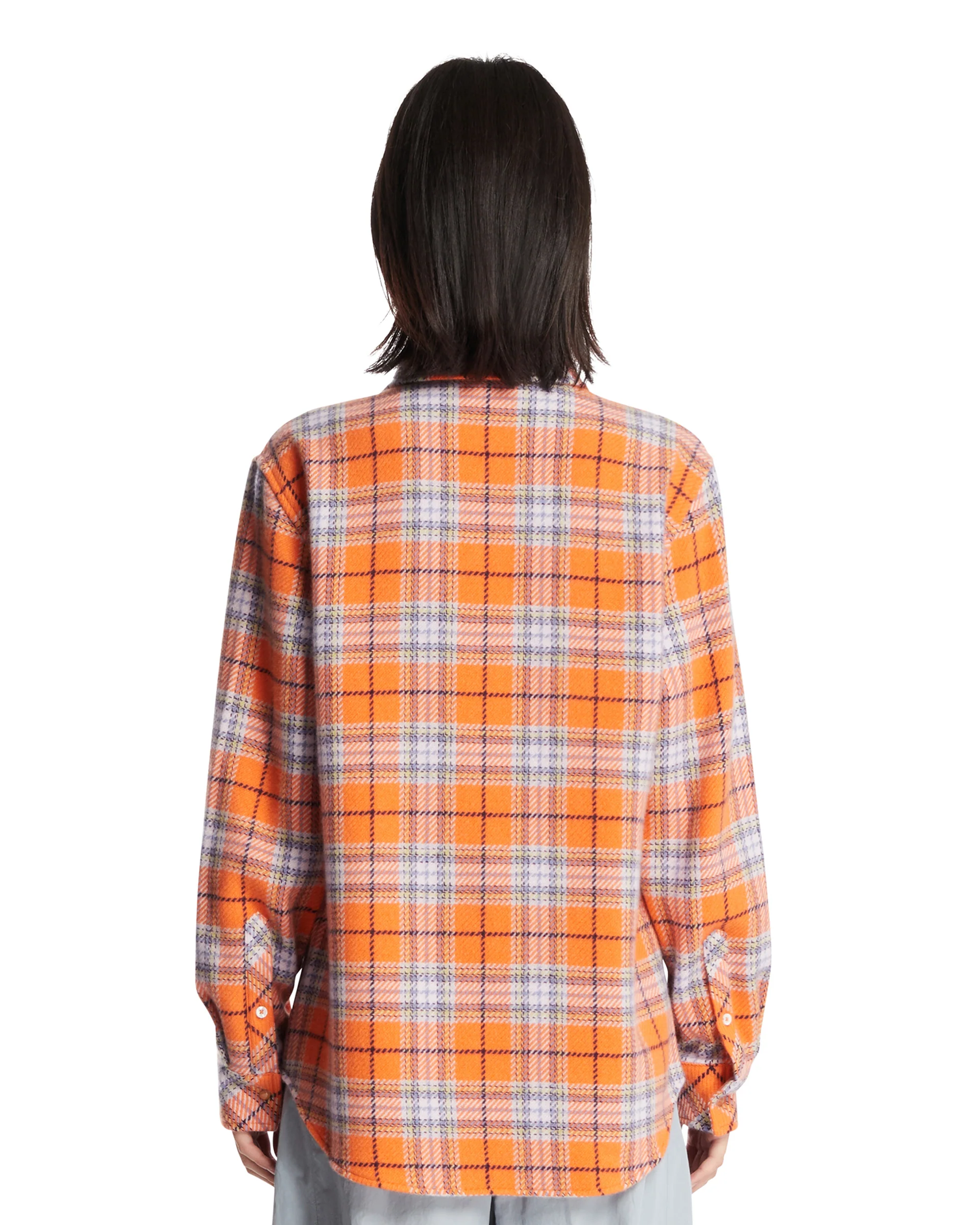 Camicia Midnight Sun Tartan Arancione - Image 5