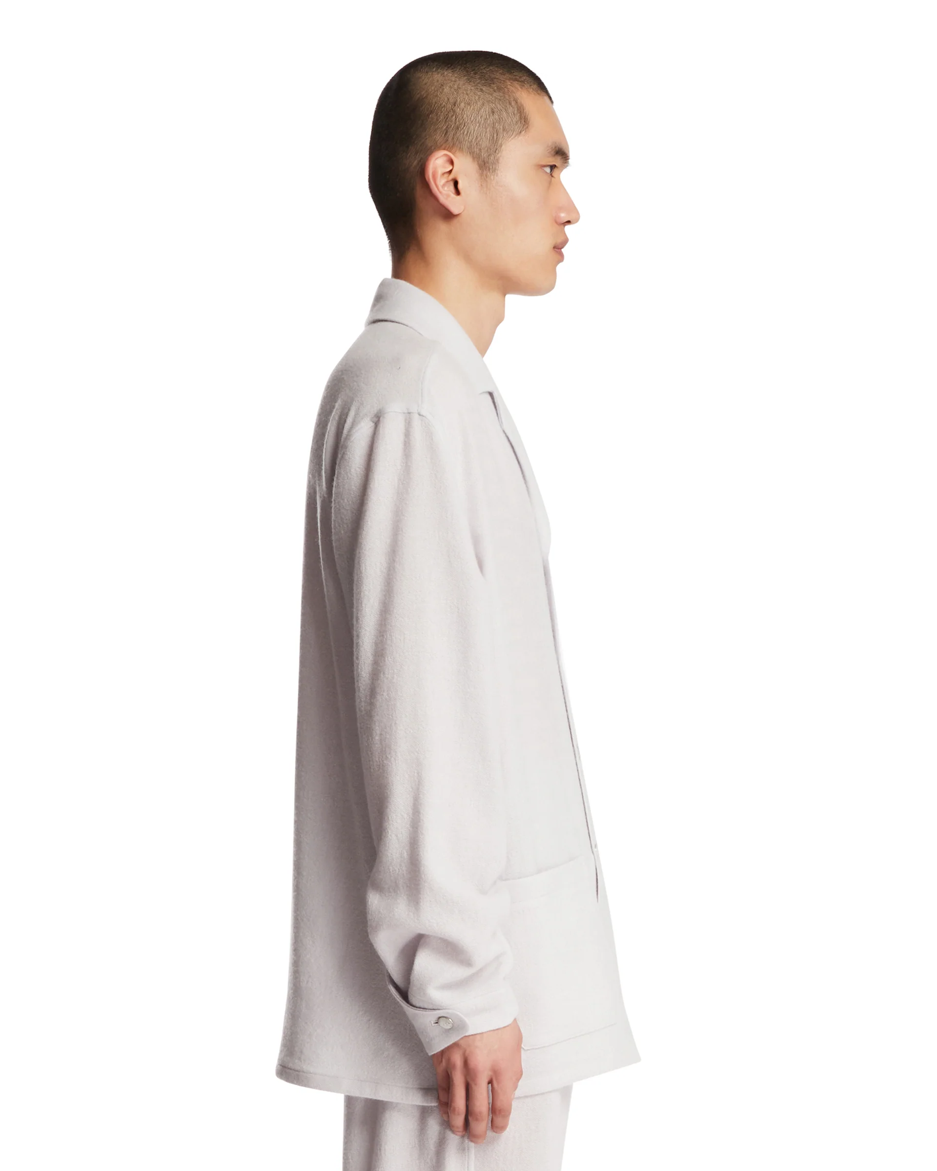 Affirmations Cashmere Night Shirt Viola - Image 4