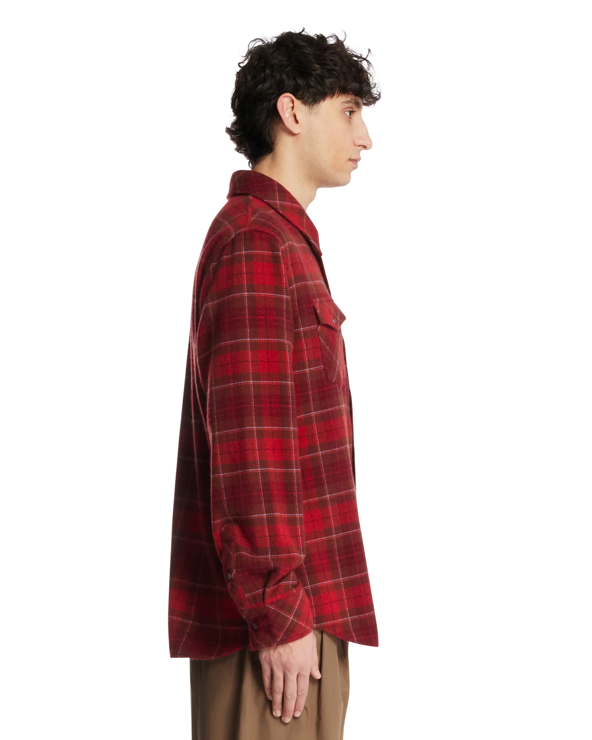 Camicia Love In Cashmere Rossa - Image 4